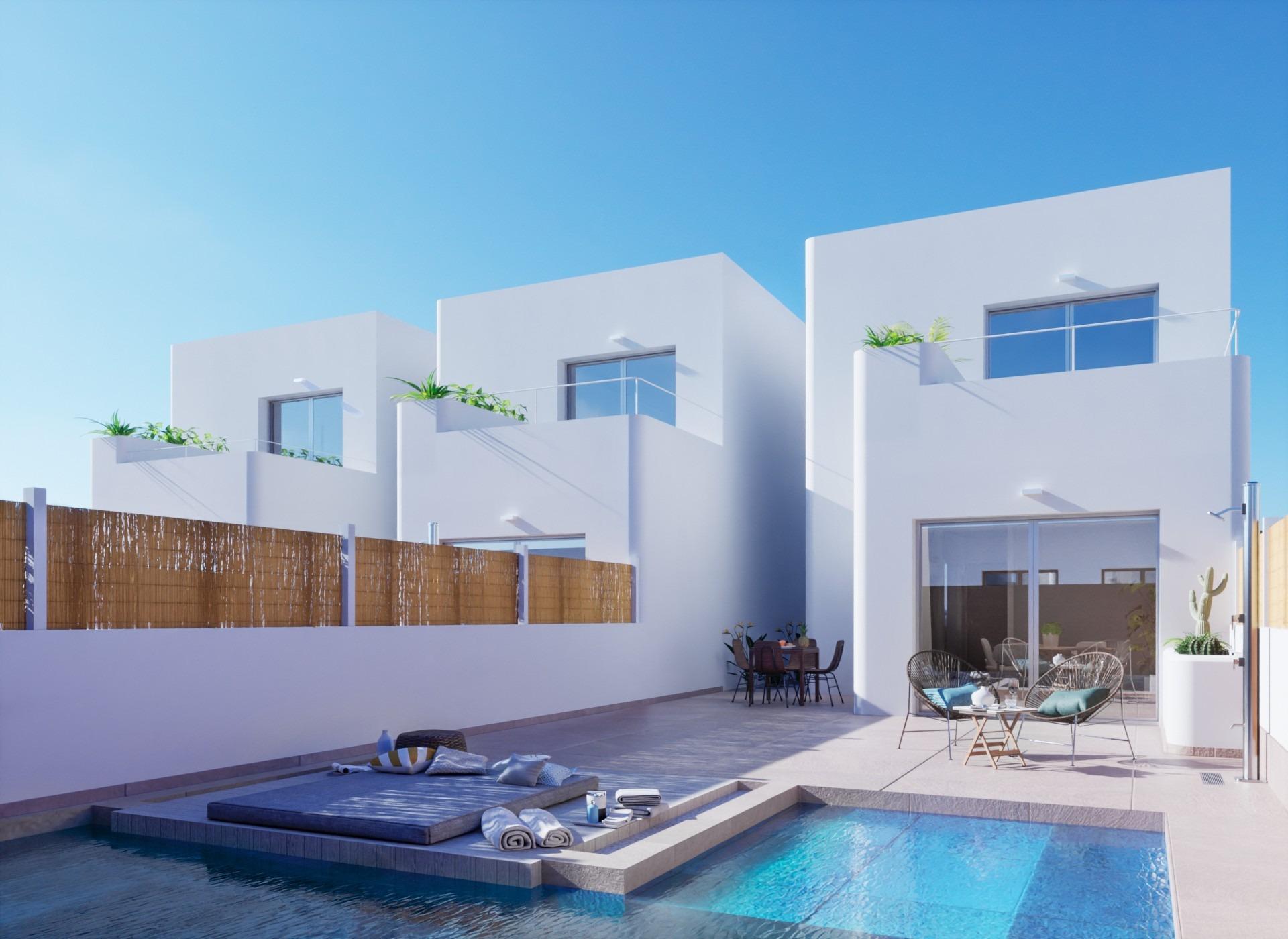 New Build - 3 Bedroom 2 Bathroom Villa in Los Alcazares - Serena Golf  - Murcia