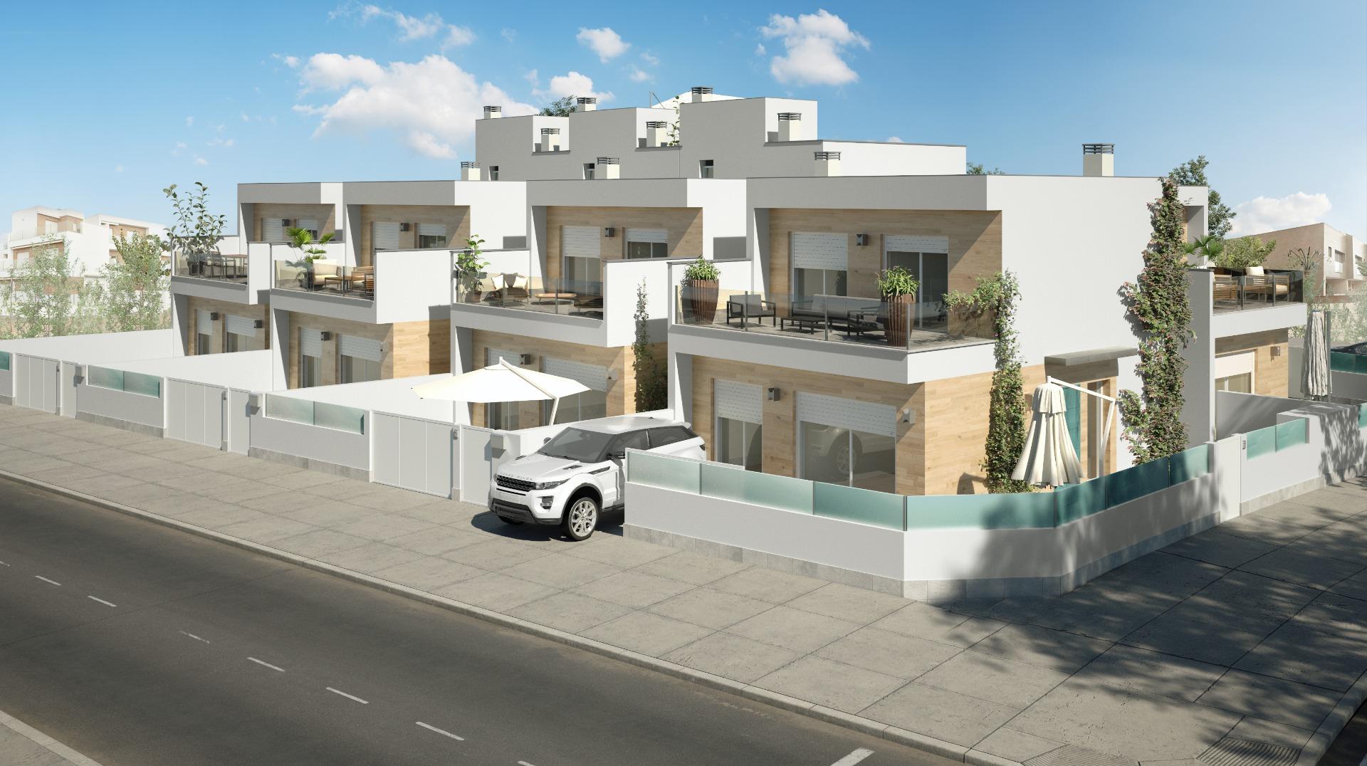New Build - 3 Bedroom 2 Bathroom Villa in San Pedro del Pinatar - Las Esperanzas  - Murcia