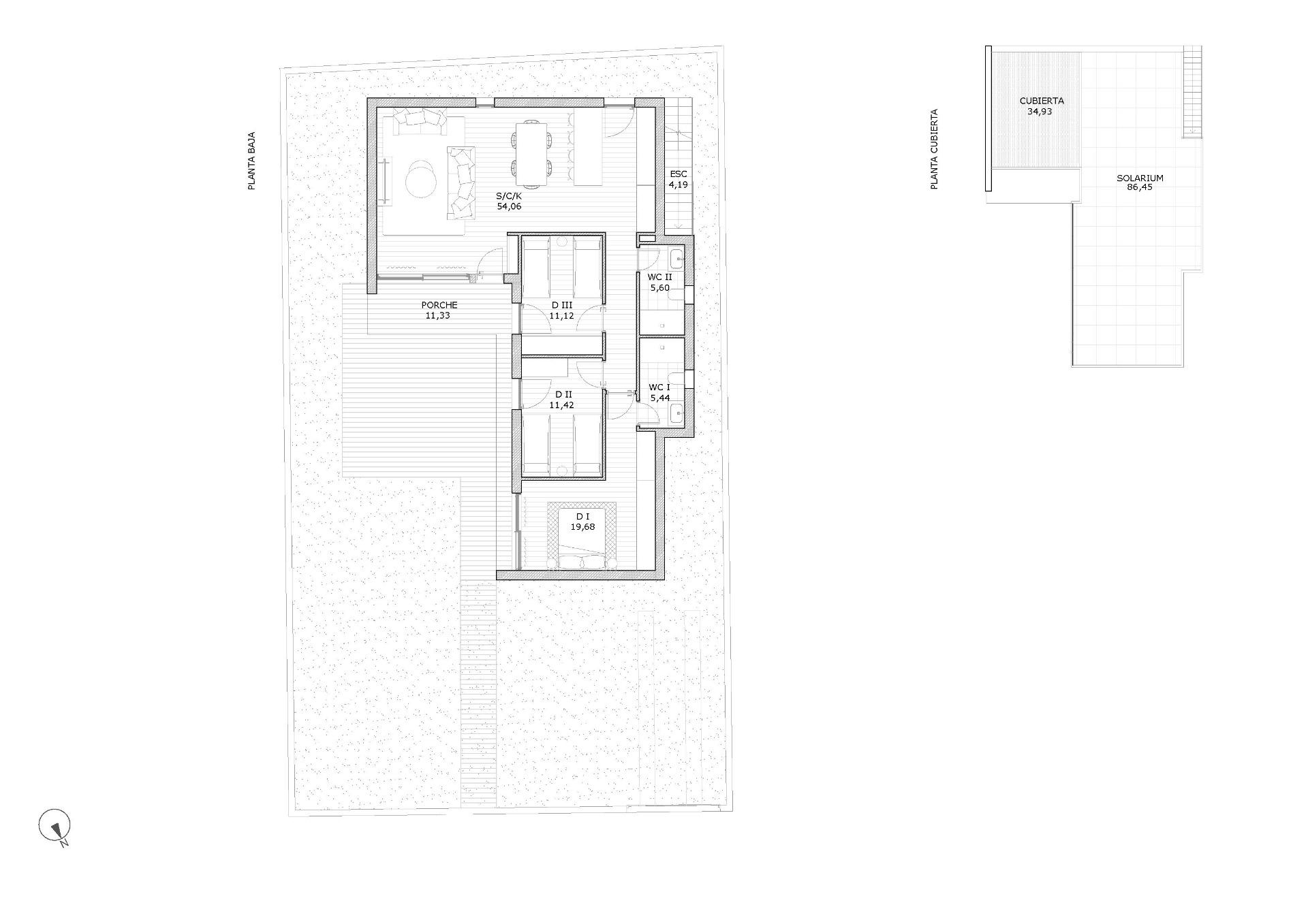 New Build - 3 Bedroom 2 Bathroom Villa in San Miguel de Salinas - Pueblo  - Alicante