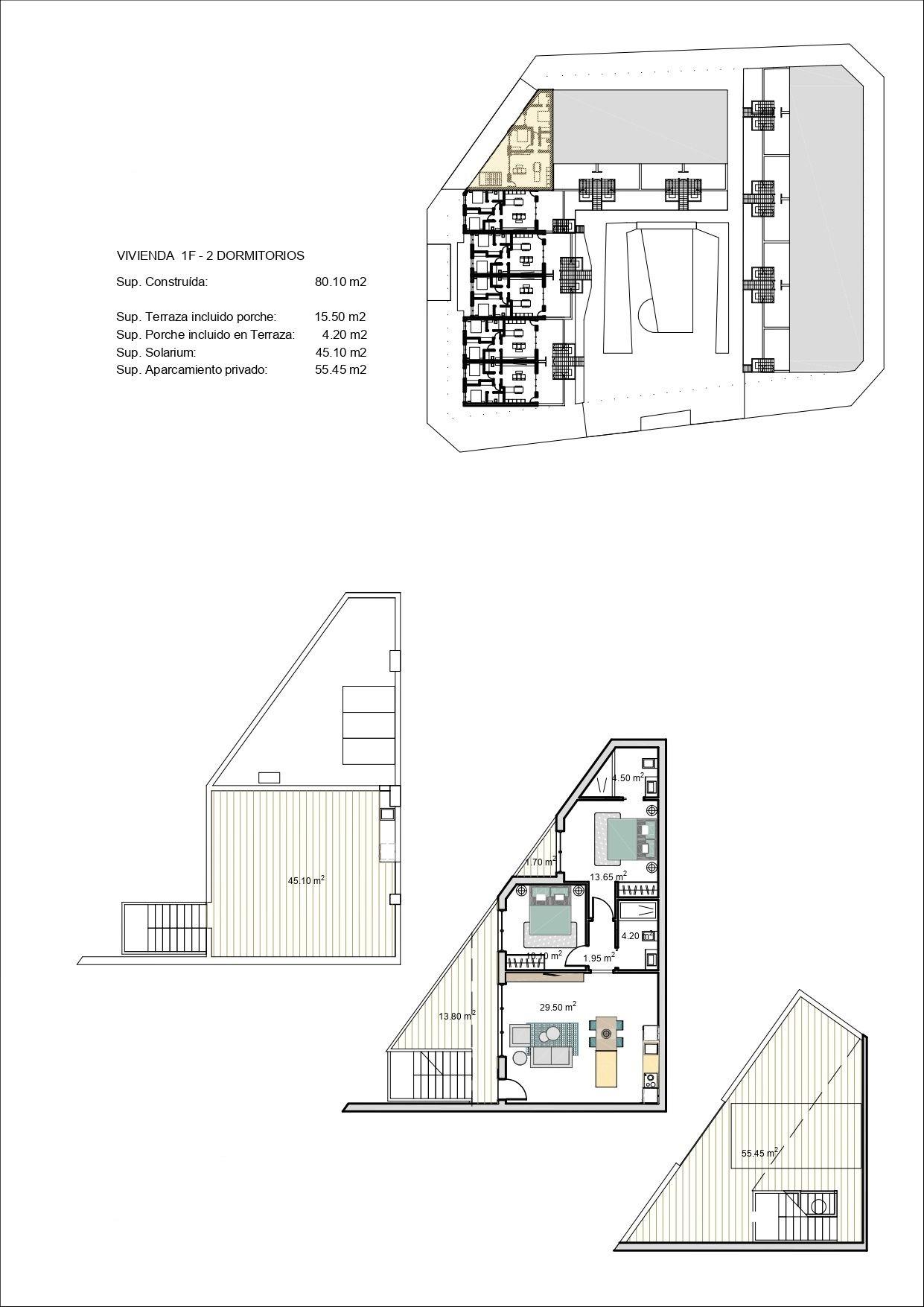 New Build - 2 Bedroom 2 Bathroom Bungalow in Torre Pacheco - Roldán  - Murcia