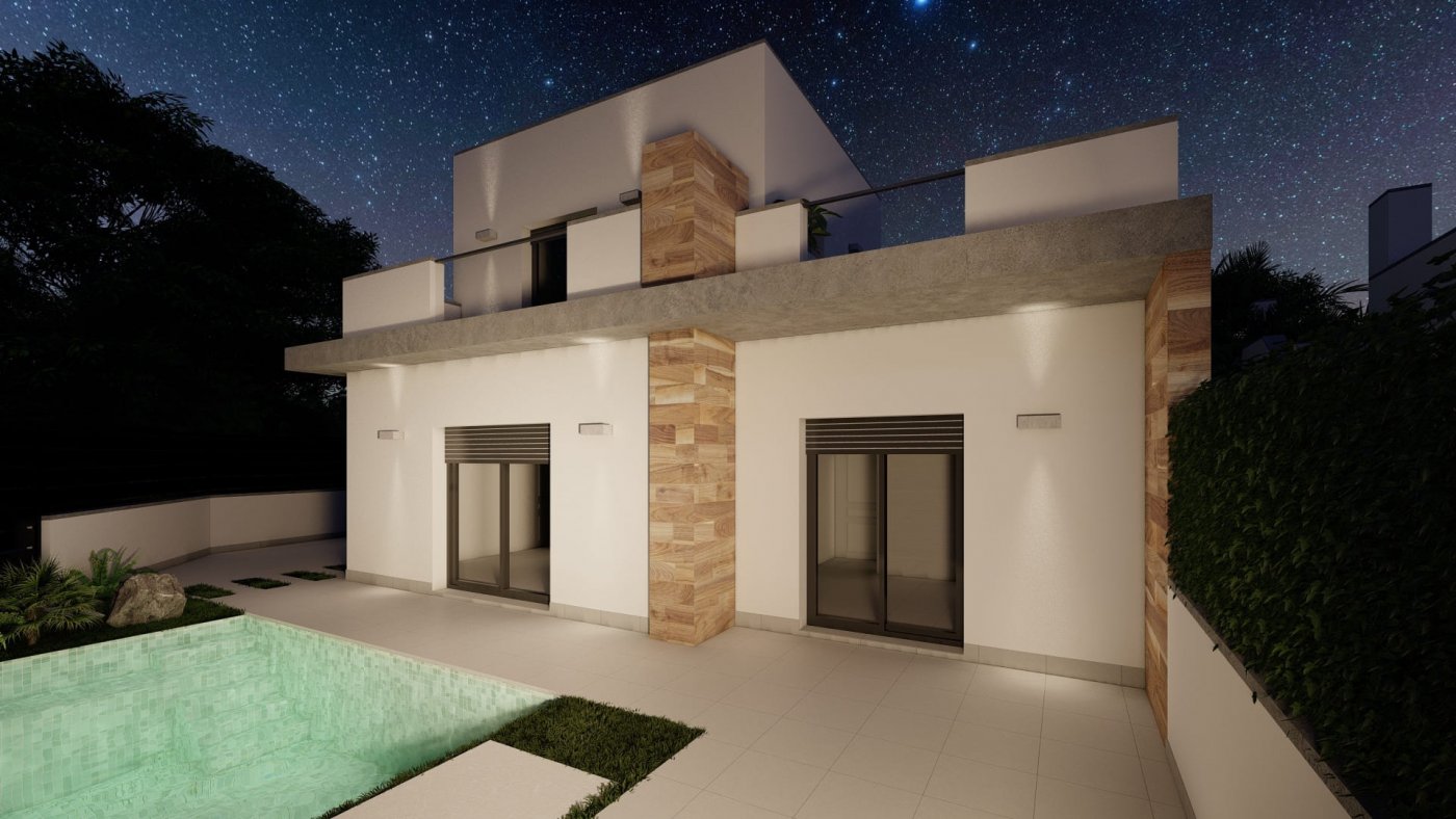 New Build - 3 Bedroom 3 Bathroom Villa in Torre Pacheco - Roldán  - Murcia