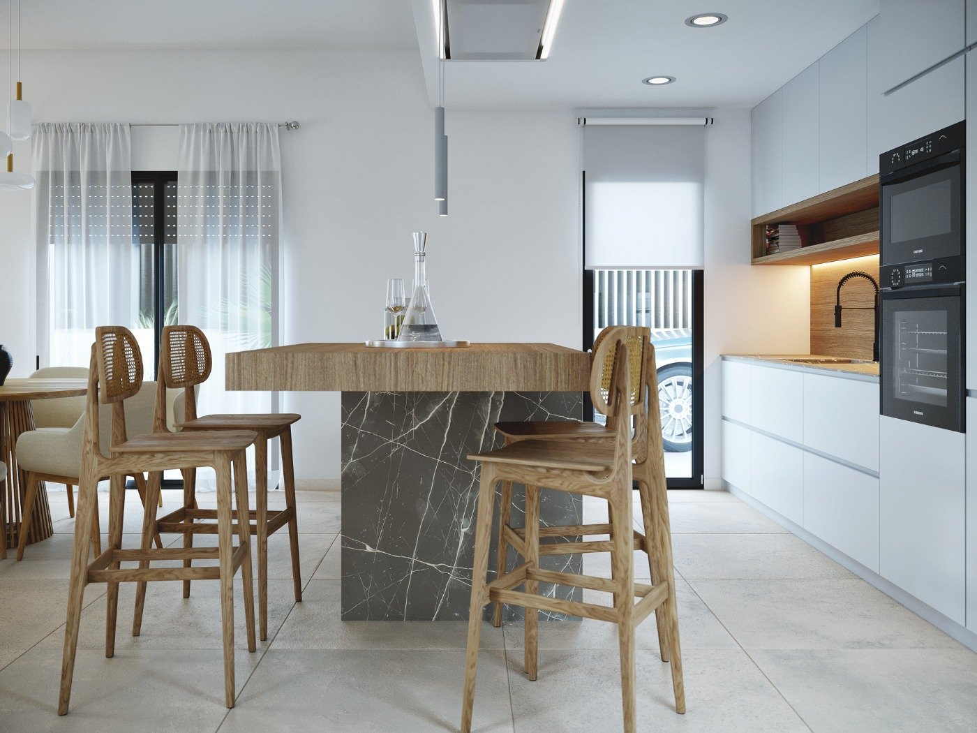 New Build - 3 Bedroom 2 Bathroom Villa in Baños y Mendigo - Altaona Golf  - Murcia