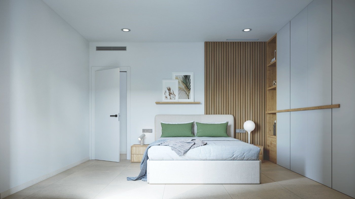 New Build - 3 Bedroom 2 Bathroom Villa in Baños y Mendigo - Altaona Golf  - Murcia