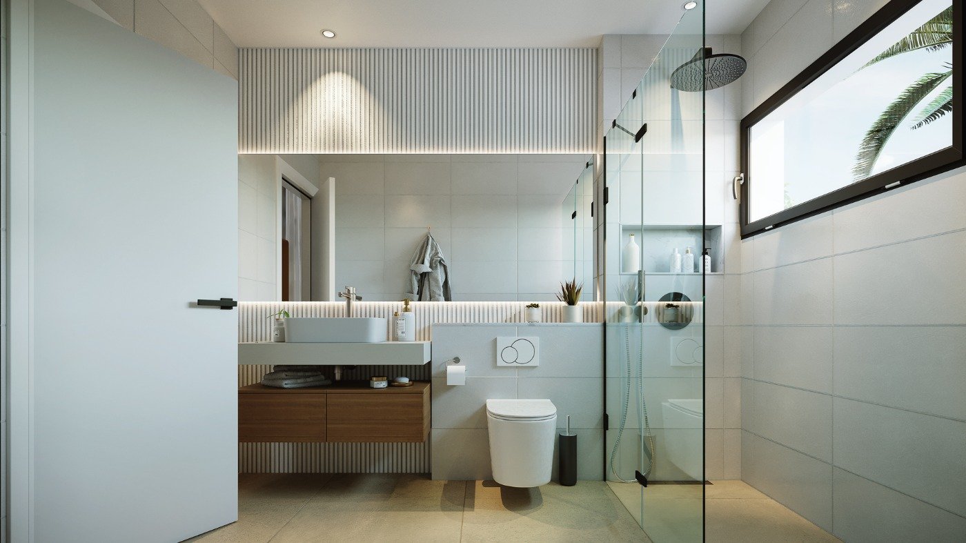 New Build - 3 Bedroom 2 Bathroom Villa in Baños y Mendigo - Altaona Golf  - Murcia