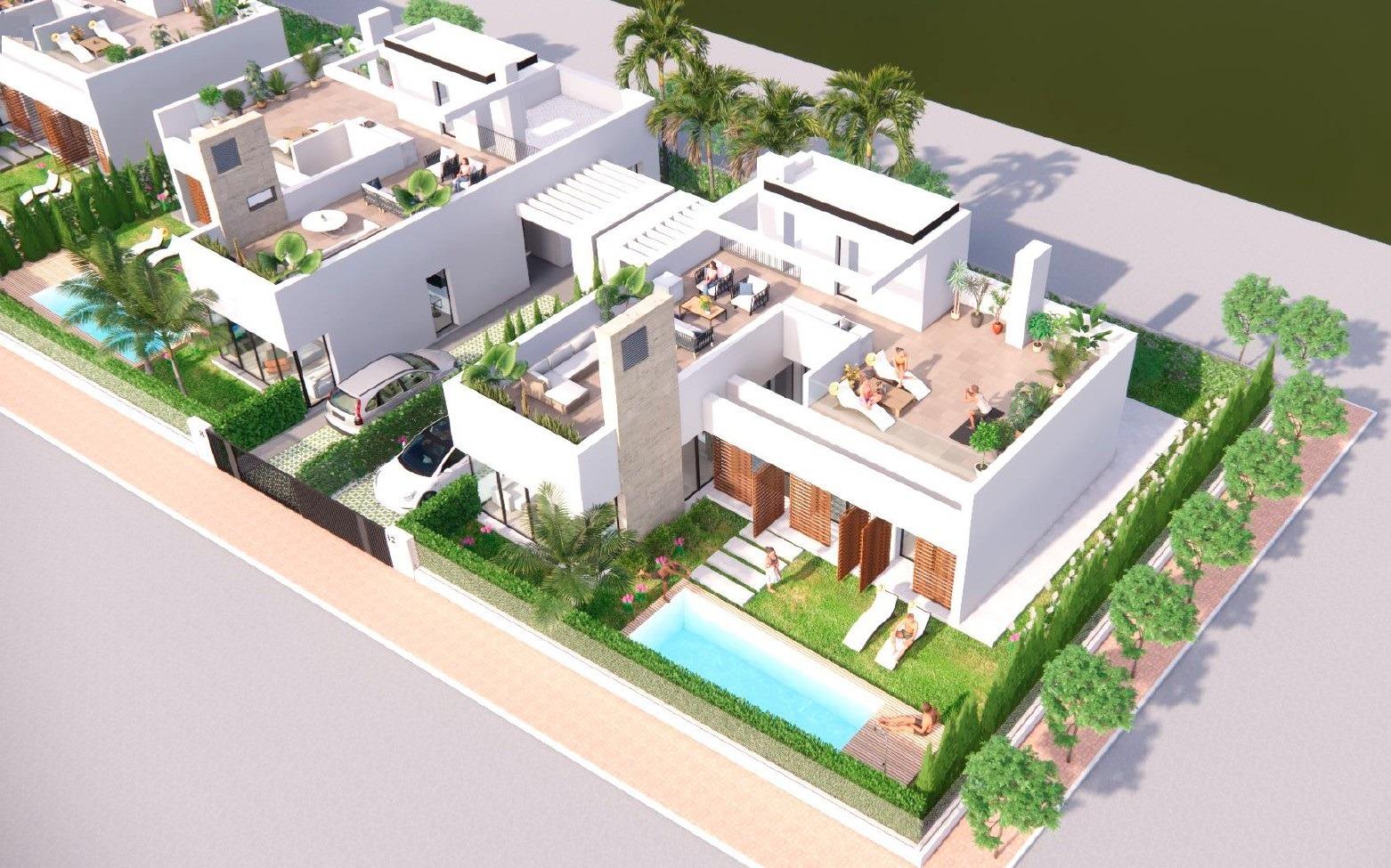New Build - 3 Bedroom 3 Bathroom Villa in Santa Rosalia Lake Resort. - Santa Rosalia Lake and Life Resort  - Murcia