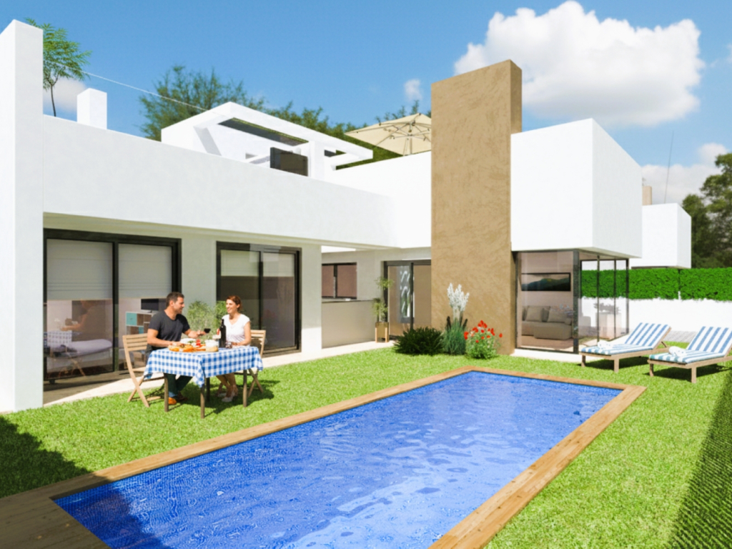 3 Bedroom 3 Bathroom Villa in Santa Rosalia Lake Resort.