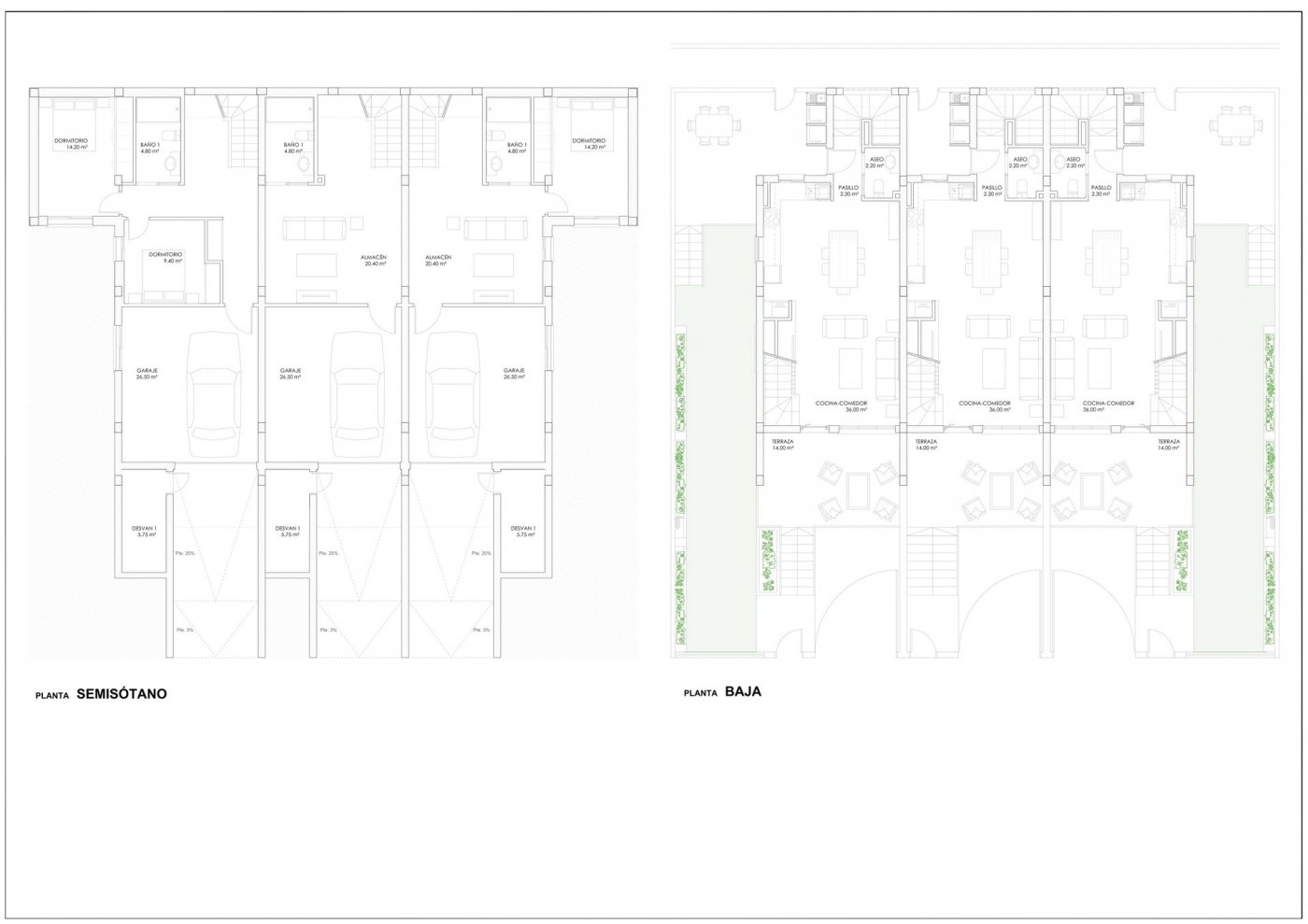 For sale - 2 Bedroom 3 Bathroom Town House in Torrevieja - Los Altos  - Alicante