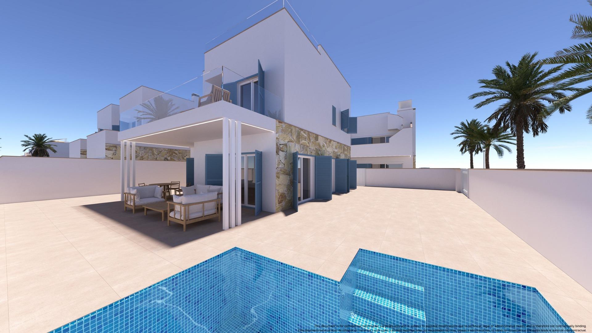 For sale - 3 Bedroom 2 Bathroom Bungalow in Pilar de La Horadada - Torre De La Horadada  - Alicante