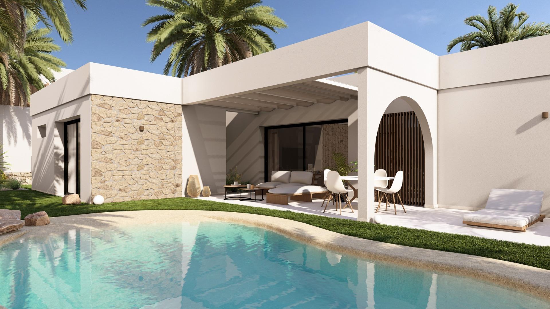 New Build - 3 Bedroom 3 Bathroom Villa in Baños y Mendigo - Altaona Golf  - Murcia