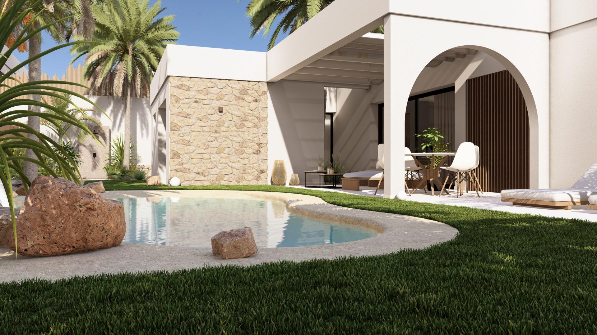 New Build - 2 Bedroom 2 Bathroom Villa in Baños y Mendigo - Altaona Golf  - Murcia