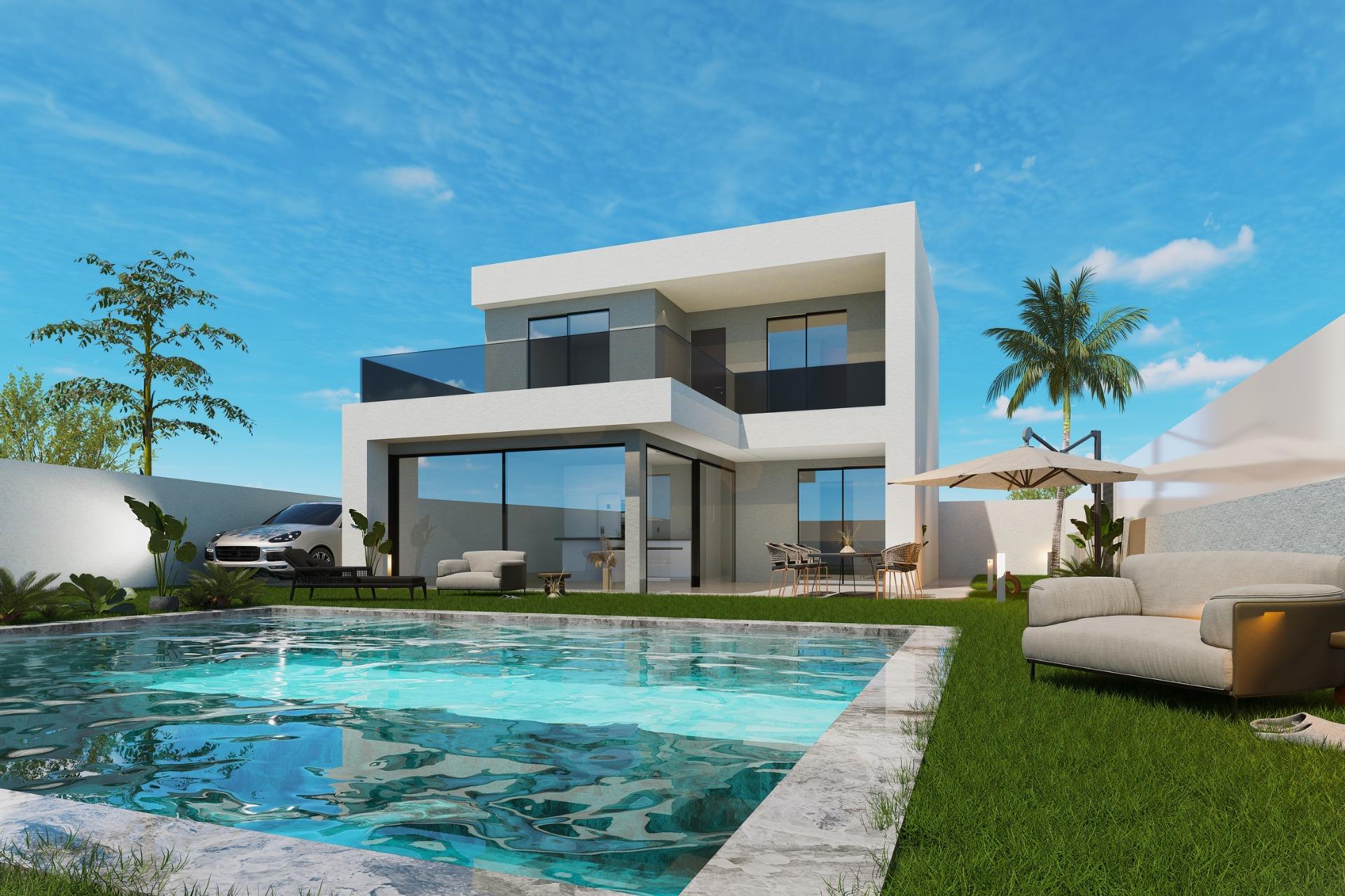 New Build - 3 Bedroom 3 Bathroom Villa in San Pedro del Pinatar - Los Plazas  - Murcia