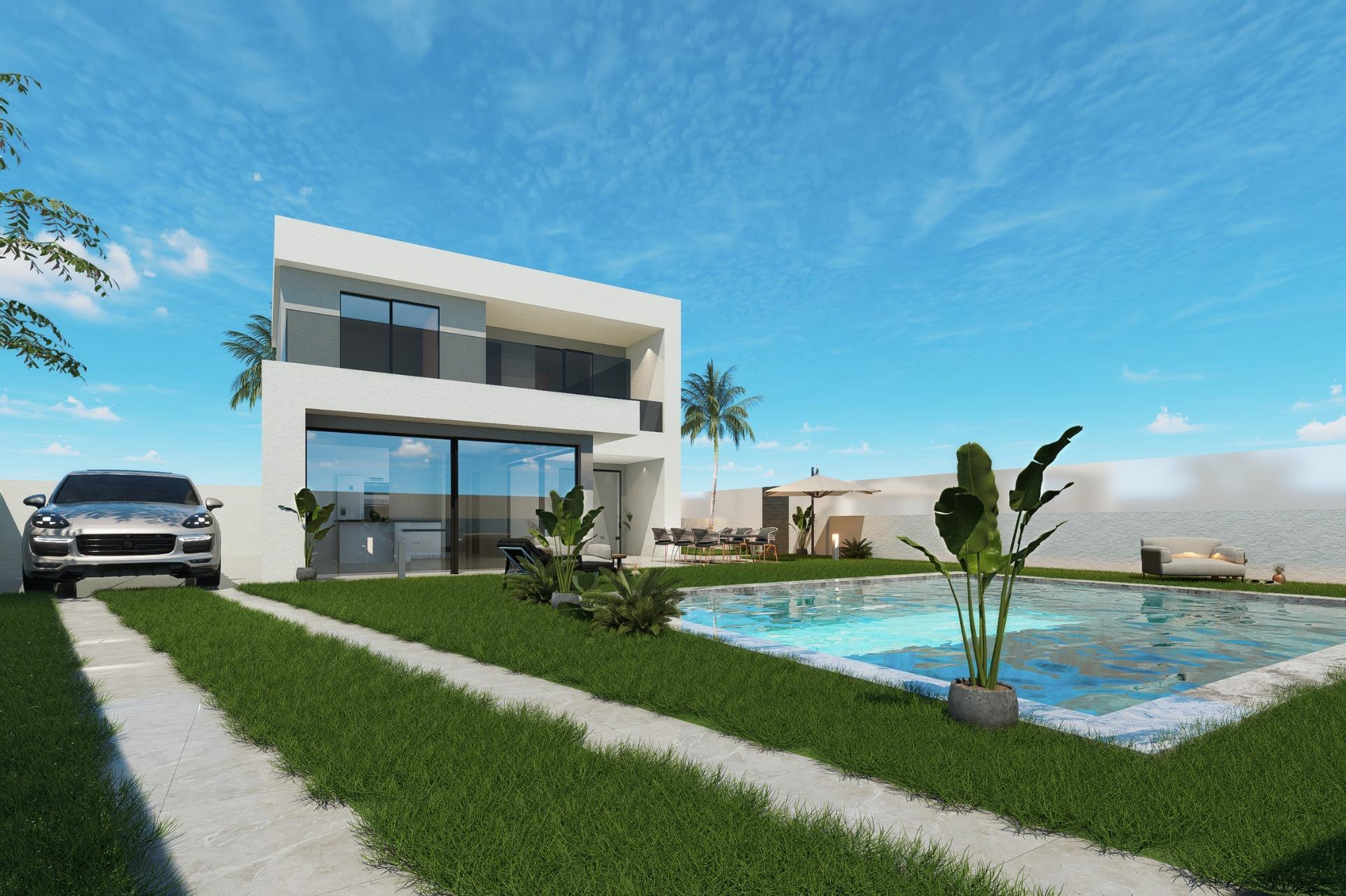 New Build - 3 Bedroom 3 Bathroom Villa in San Pedro del Pinatar - Los Plazas  - Murcia