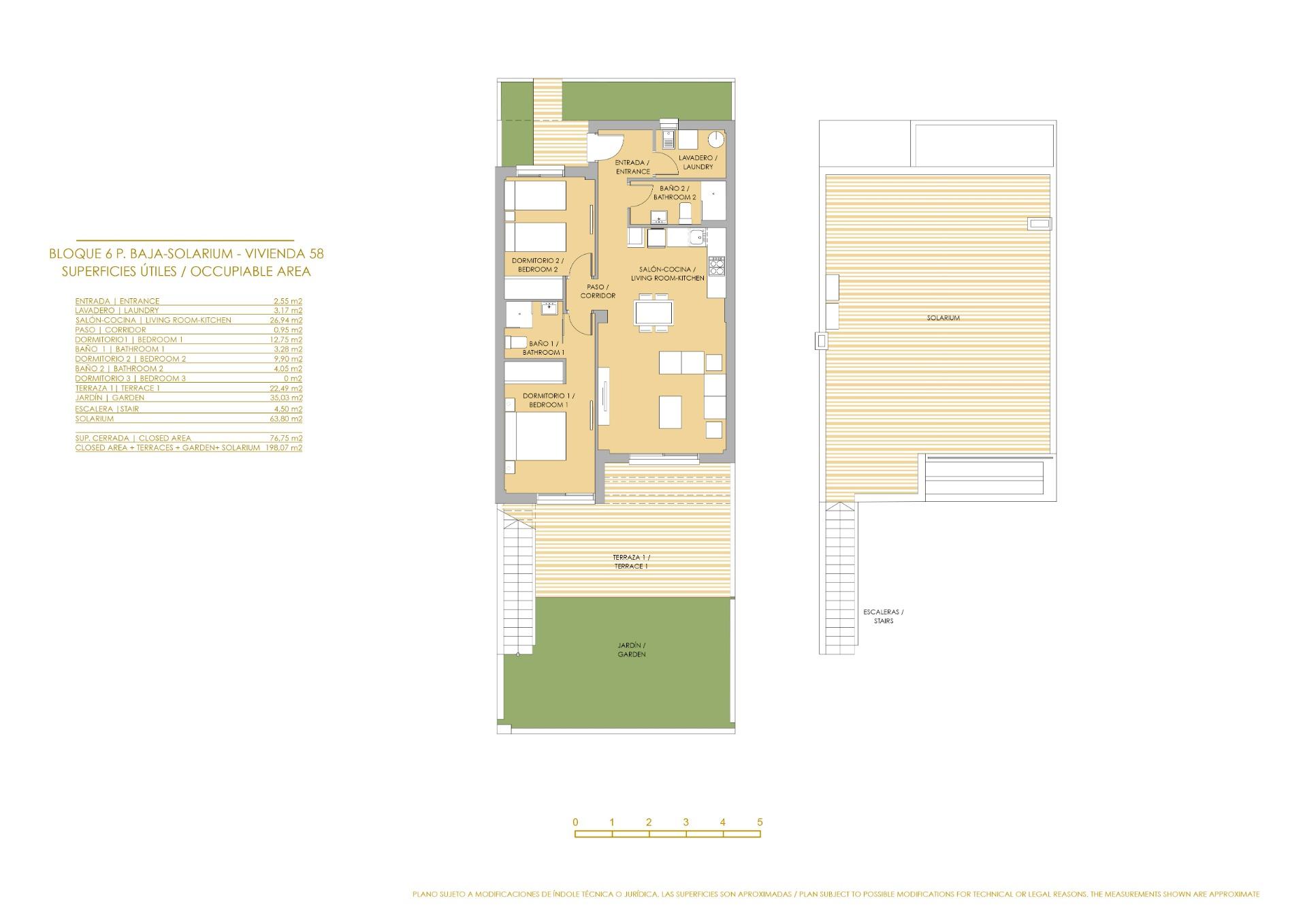 For sale - 2 Bedroom 2 Bathroom Town House in Orihuela - Vistabella Golf  - Alicante