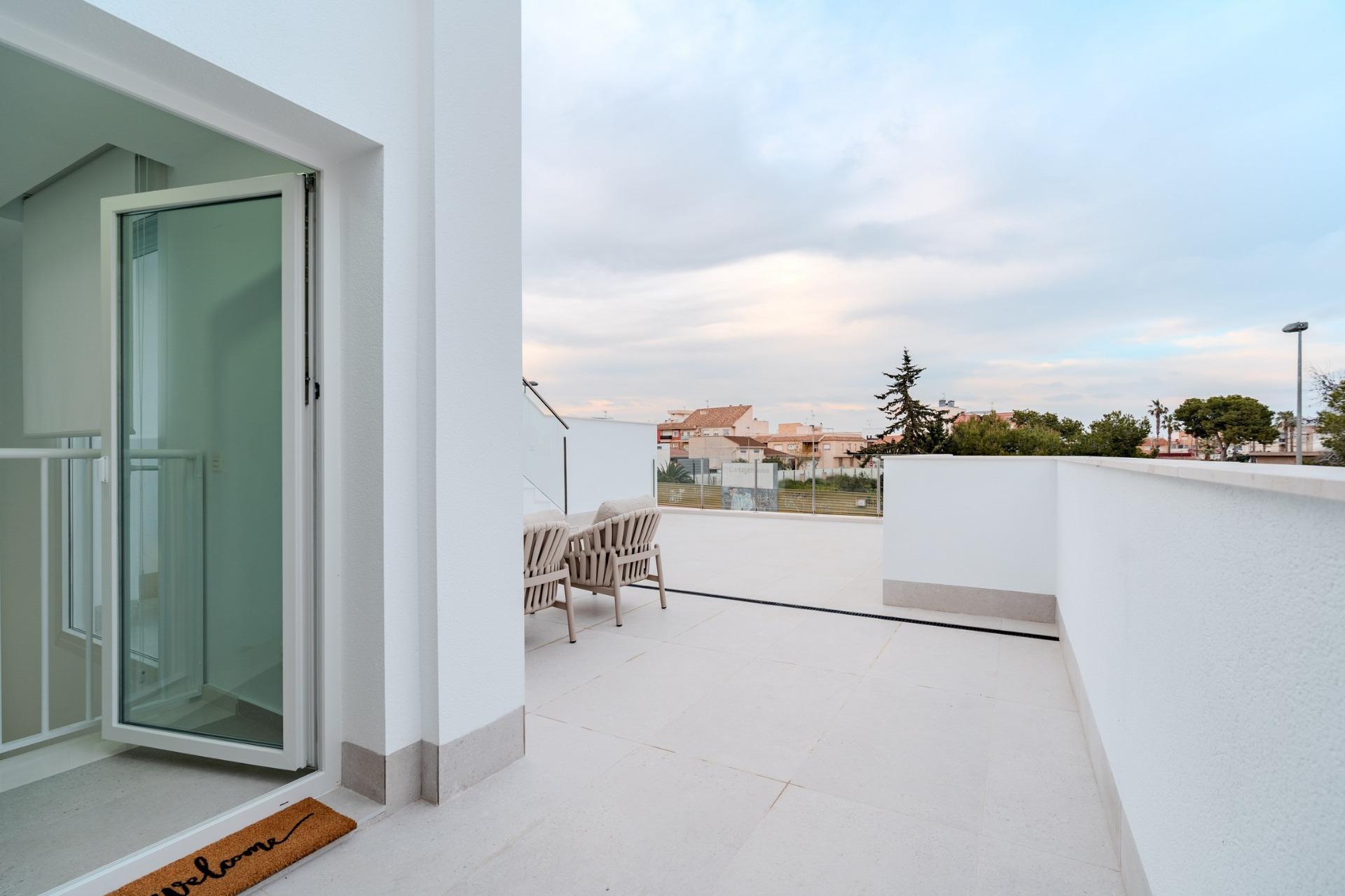 New Build - 3 Bedroom 3 Bathroom Villa in Los Alcazares - Torre del Rame  - Murcia