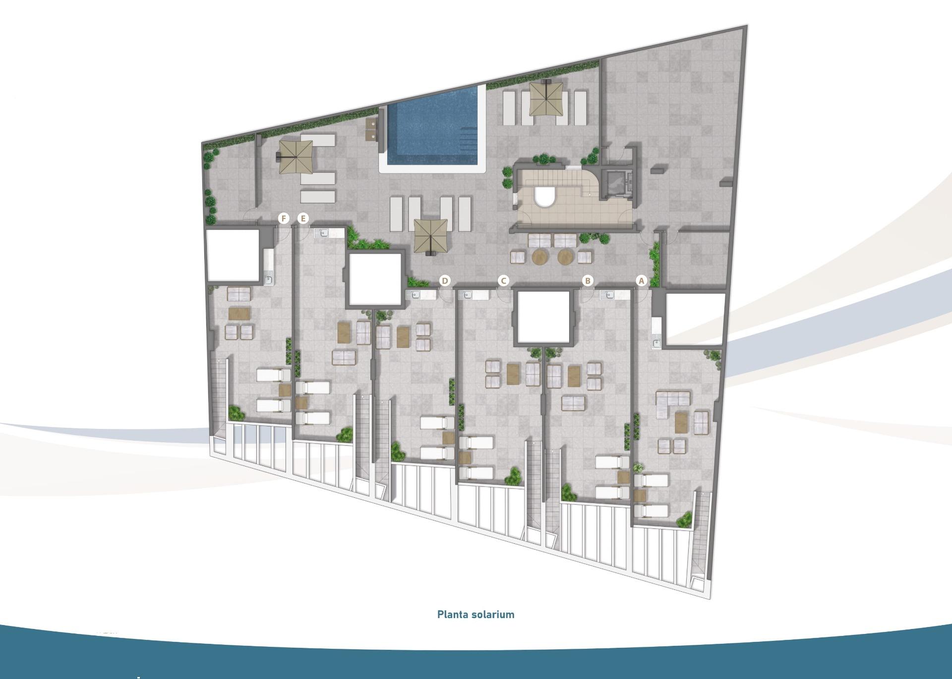 New Build - 2 Bedroom 1 Bathroom Penthouse in San Pedro del Pinatar - Playa Villananitos  - Murcia