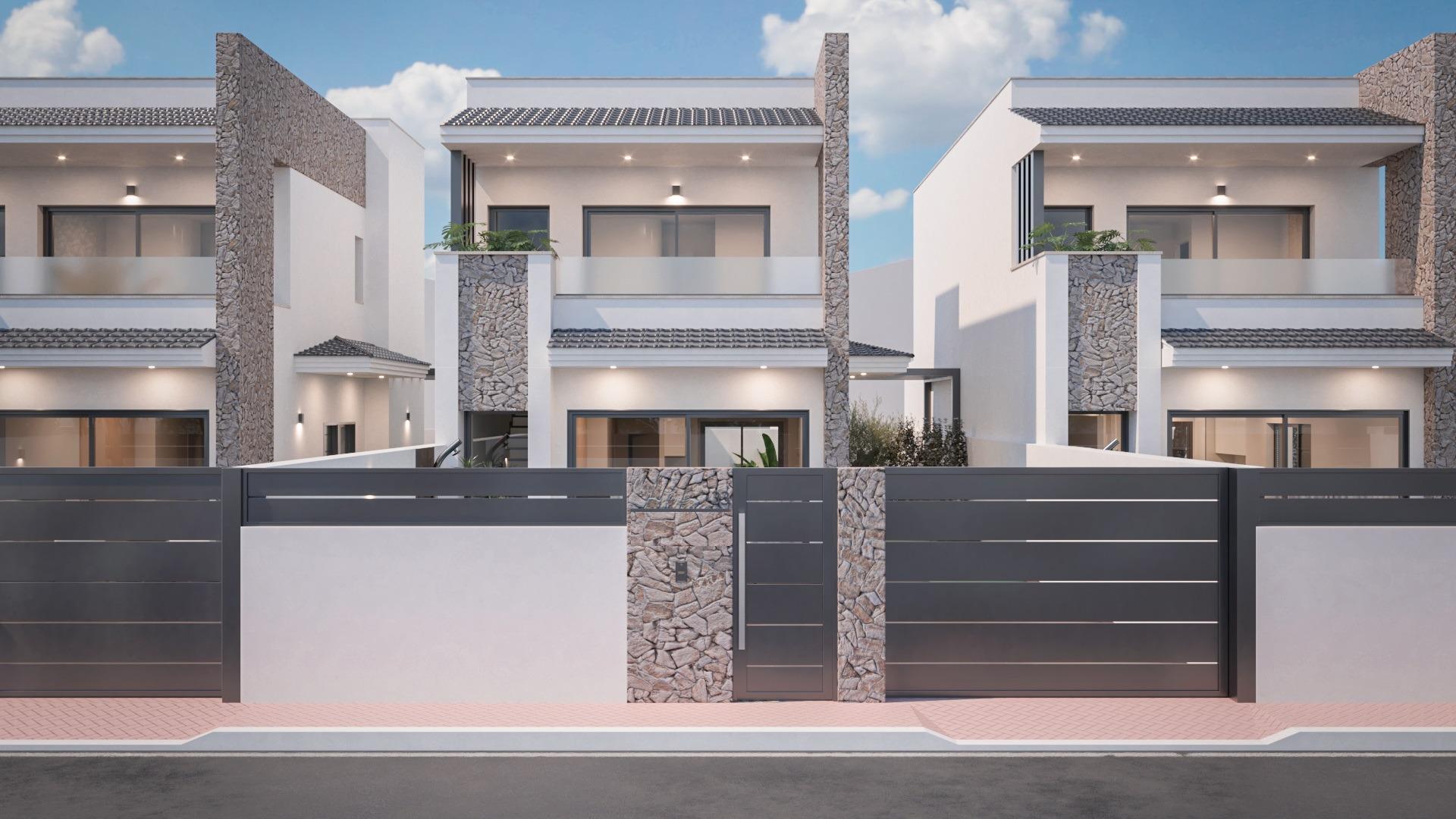 New Build - 3 Bedroom 3 Bathroom Villa in San Pedro del Pinatar - Pueblo  - Murcia