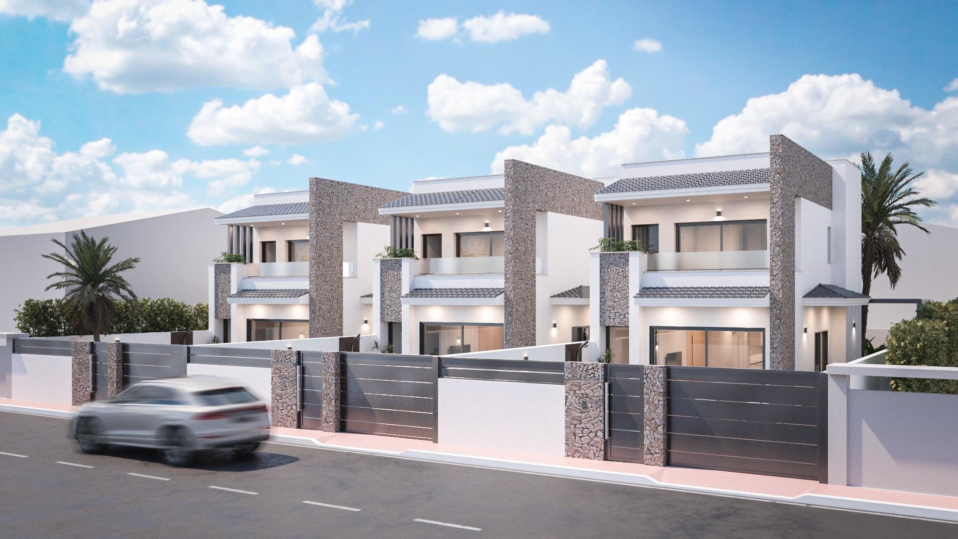 New Build - 3 Bedroom 3 Bathroom Villa in San Pedro del Pinatar - Pueblo  - Murcia