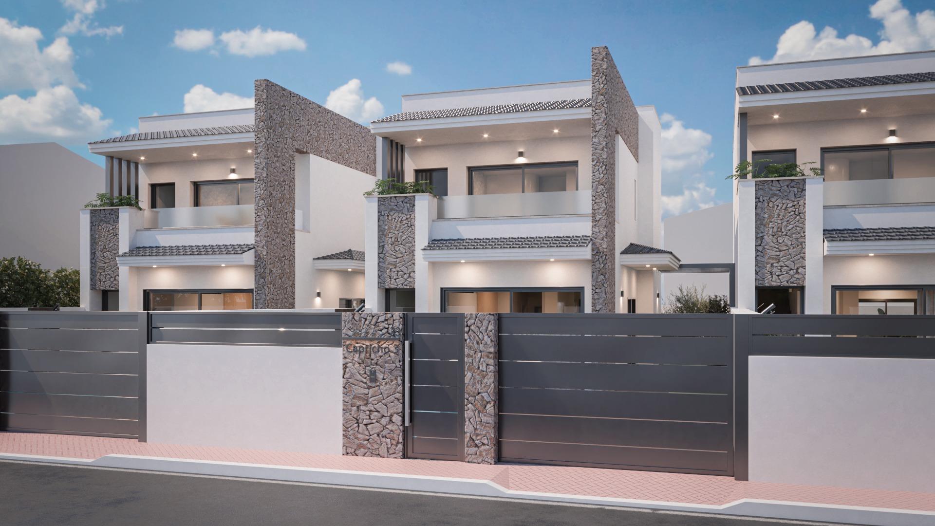 New Build - 3 Bedroom 3 Bathroom Villa in San Pedro del Pinatar - Pueblo  - Murcia