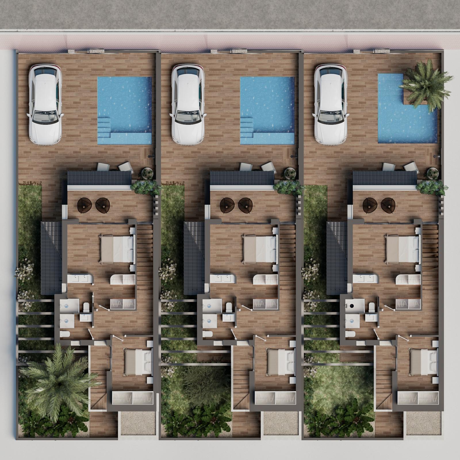 New Build - 3 Bedroom 3 Bathroom Villa in San Pedro del Pinatar - Pueblo  - Murcia