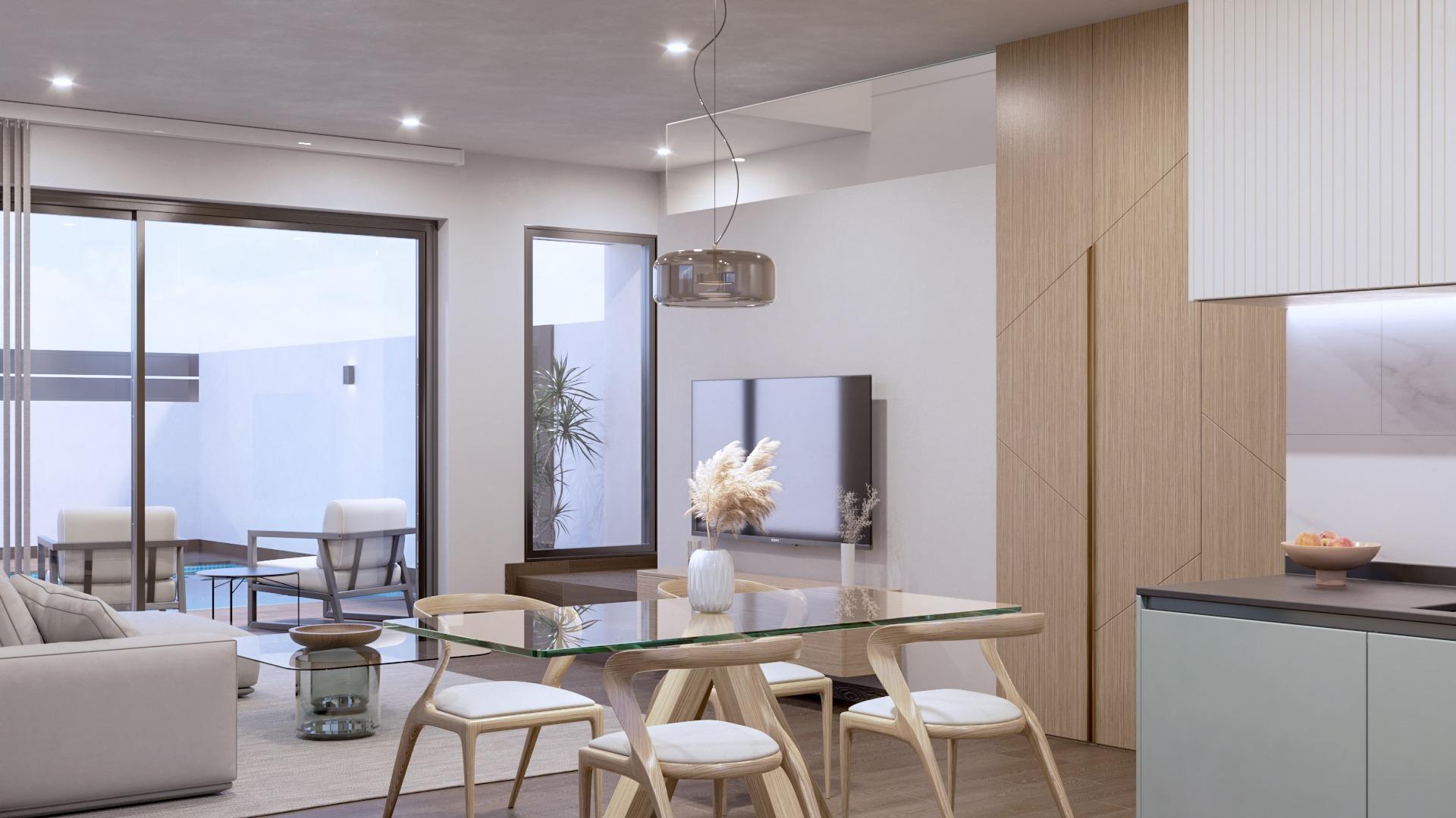 New Build - 3 Bedroom 3 Bathroom Villa in San Pedro del Pinatar - Pueblo  - Murcia