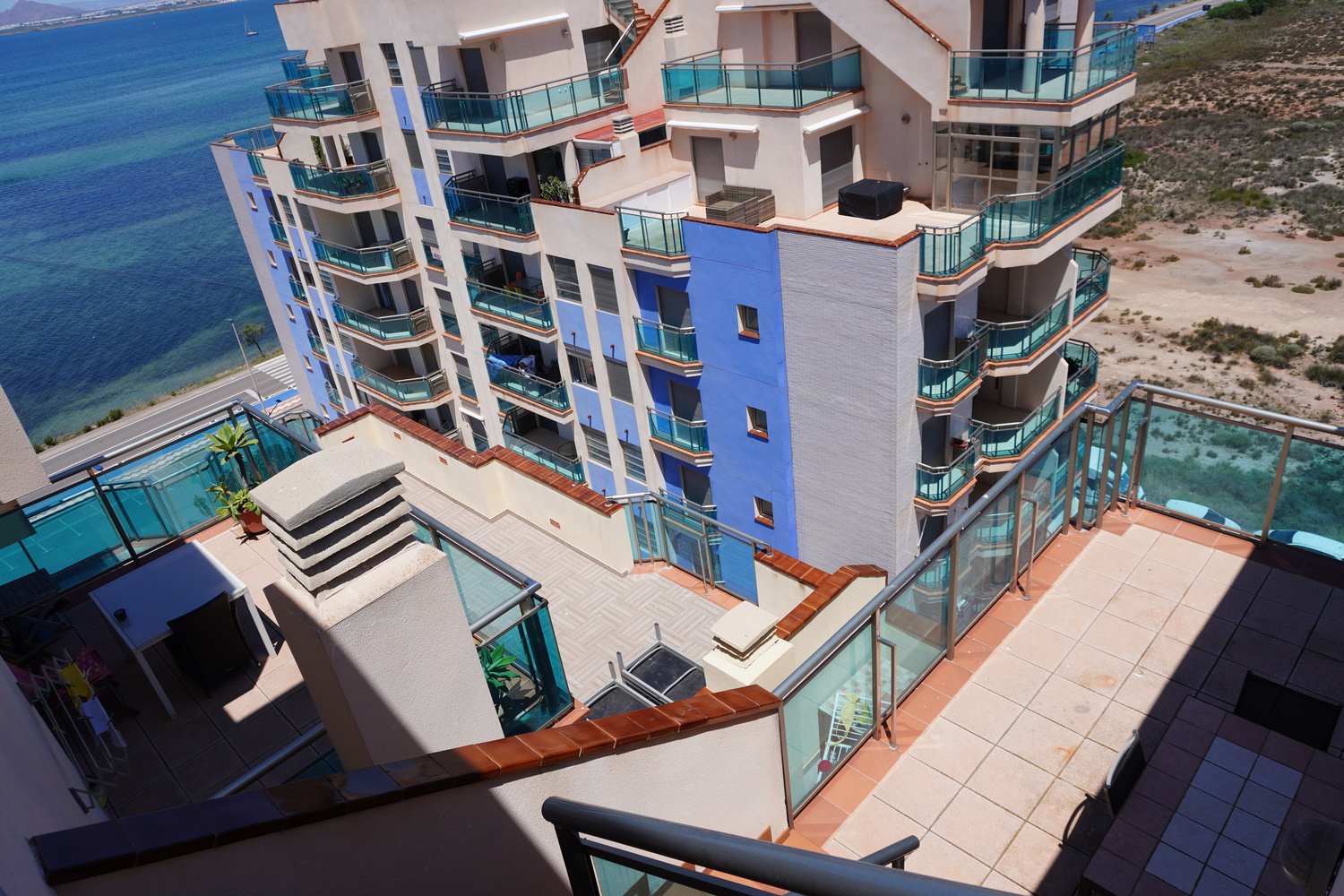 For sale - 2 Bedroom 2 Bathroom 360 Panoramic Sea View Penthouse in La Manga del Mar Menor - La Manga  - Murcia