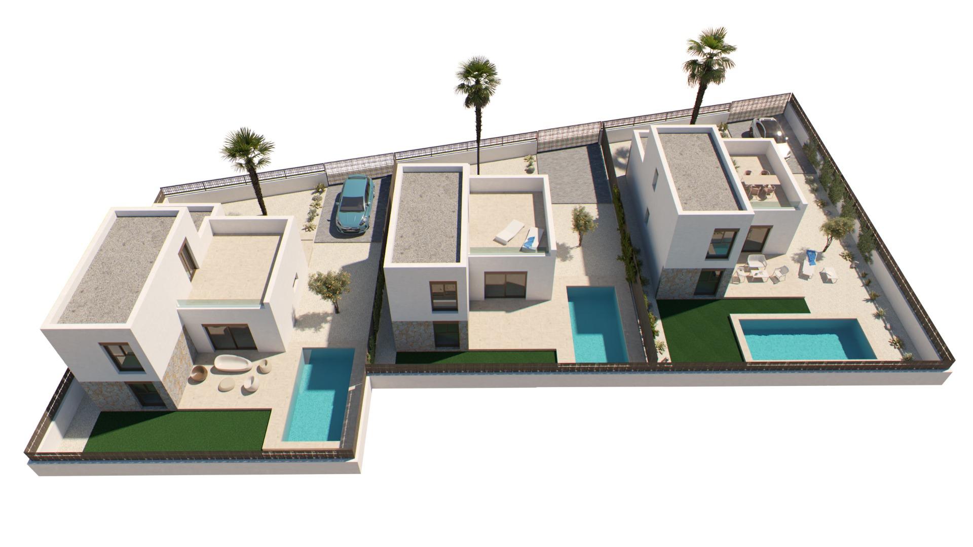 For sale - 3 Bedroom 2 Bathroom Villa in Algorfa - La Finca Golf  - Alicante