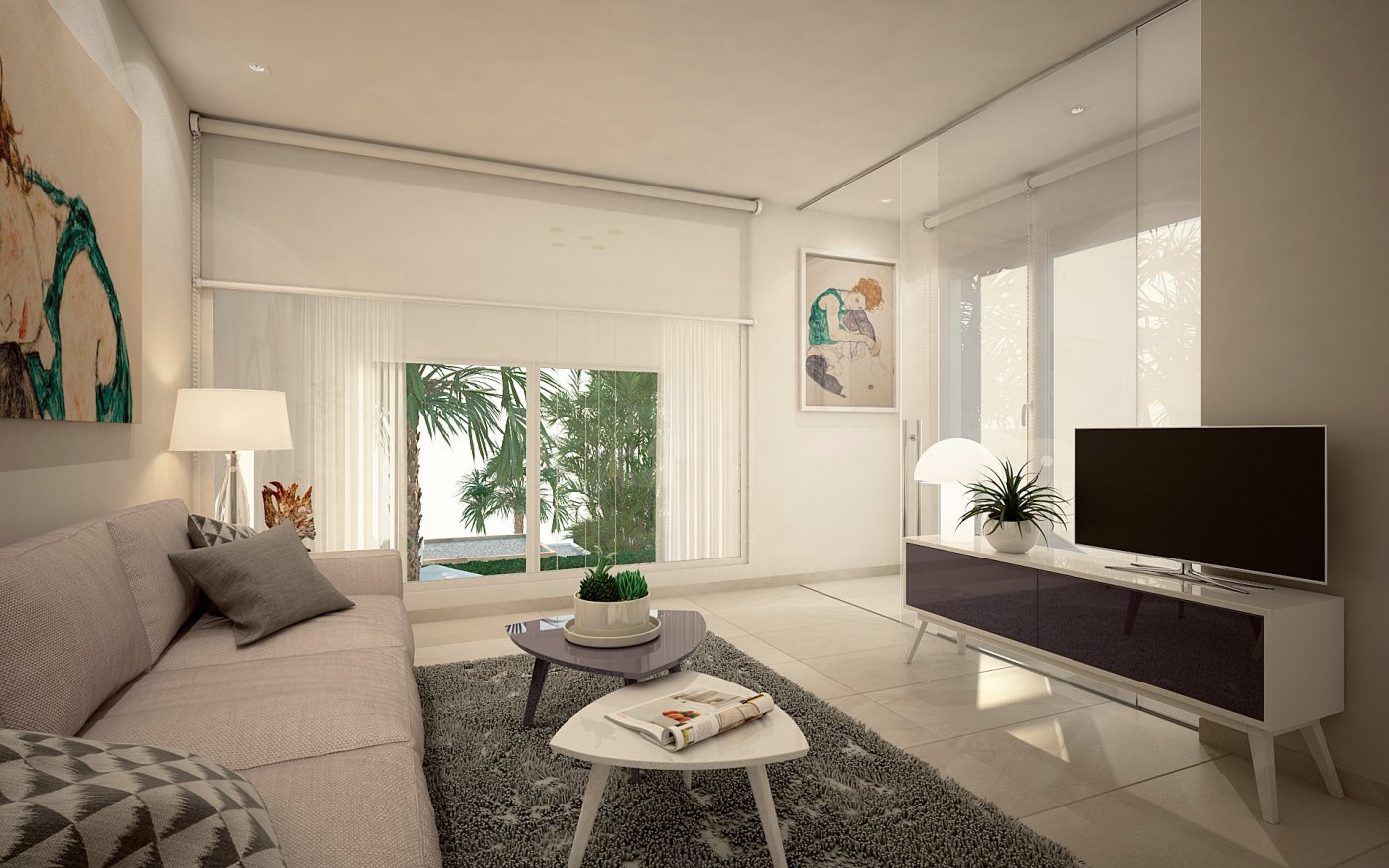New Build - 3 Bedroom 2 Bathroom Villa in Algorfa - La Finca Golf  - Alicante