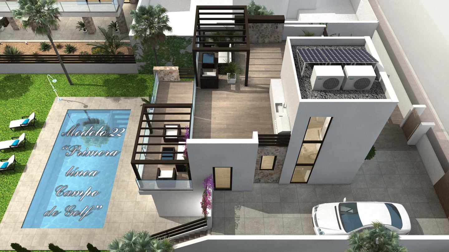 For sale - 3 Bedroom 3 Bathroom Villa in Rojales - Golf La Marquesa (Ciudad Quesada)  - Alicante