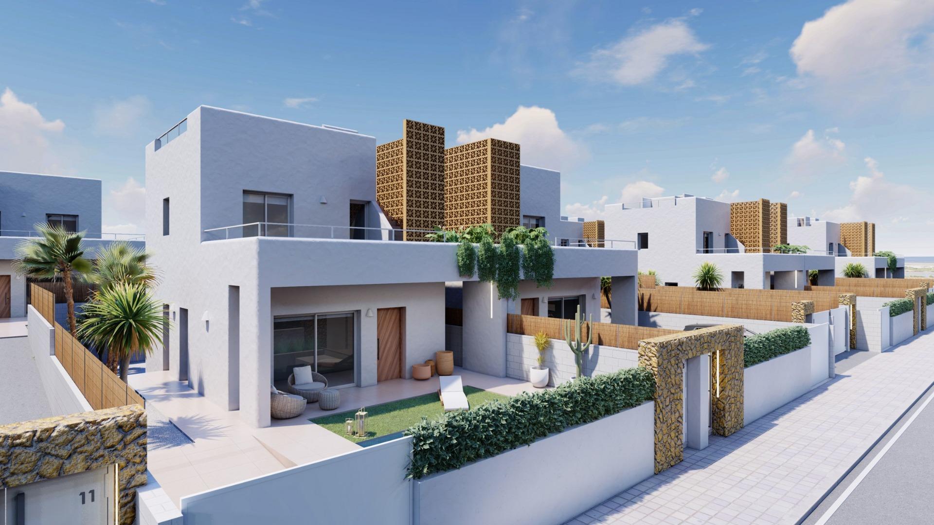 New Build - 3 Bedroom 3 Bathroom Villa in Pilar de La Horadada - Polideportivo  - Alicante