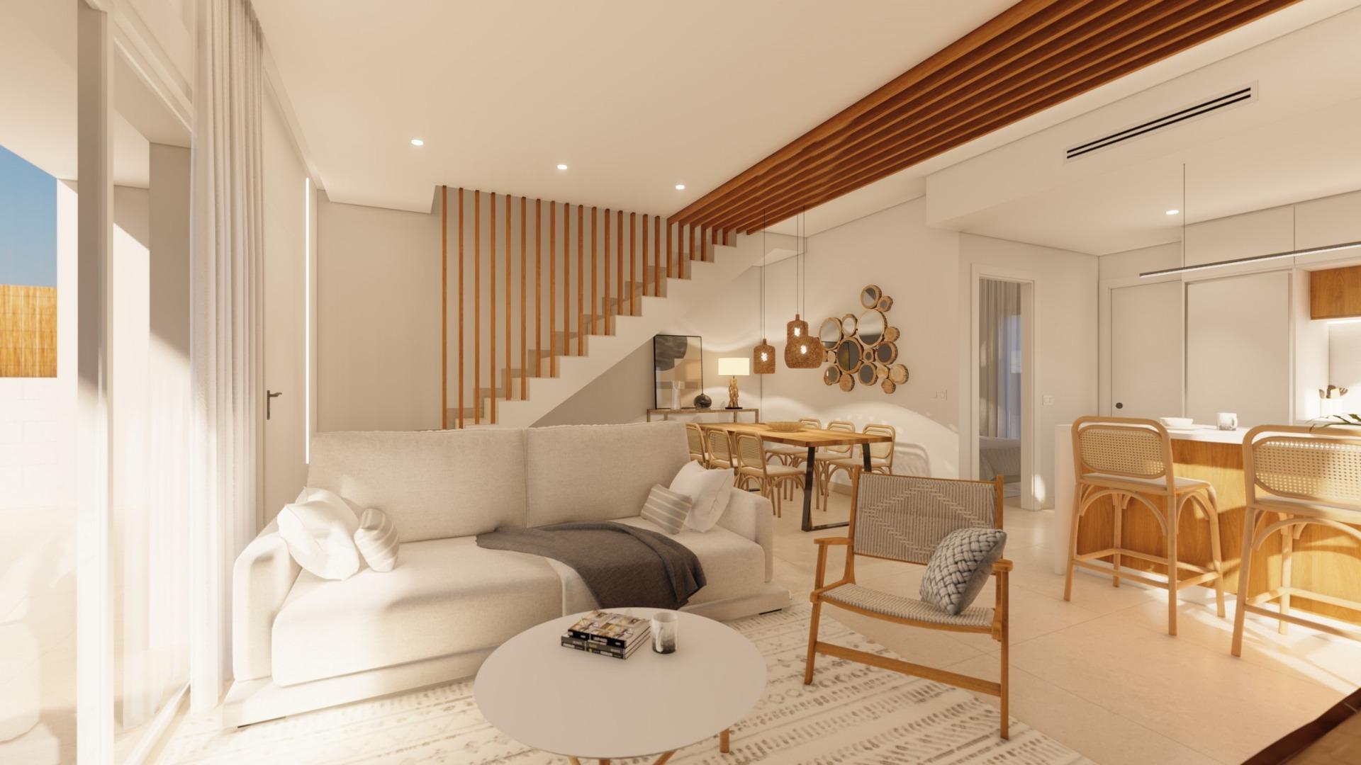 New Build - 3 Bedroom 3 Bathroom Villa in Pilar de La Horadada - Polideportivo  - Alicante