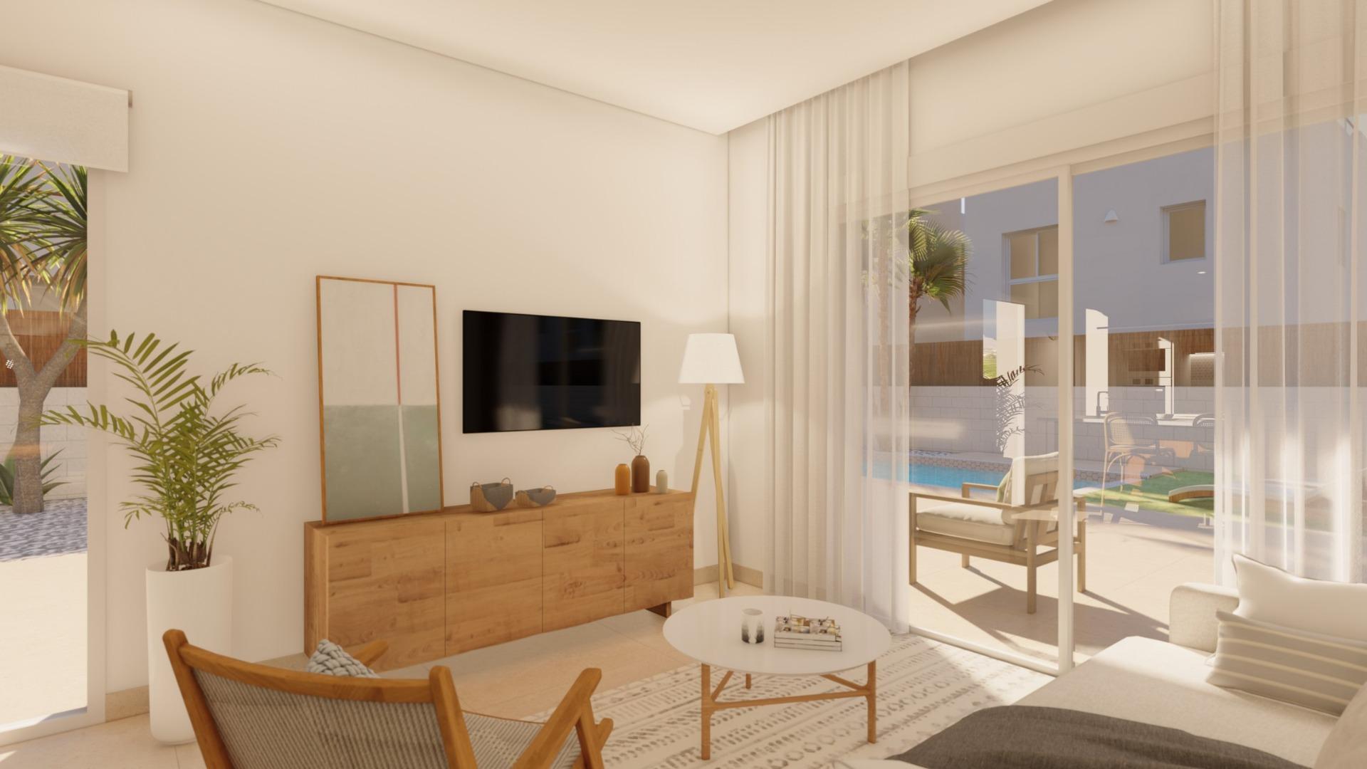 New Build - 3 Bedroom 3 Bathroom Villa in Pilar de La Horadada - Polideportivo  - Alicante