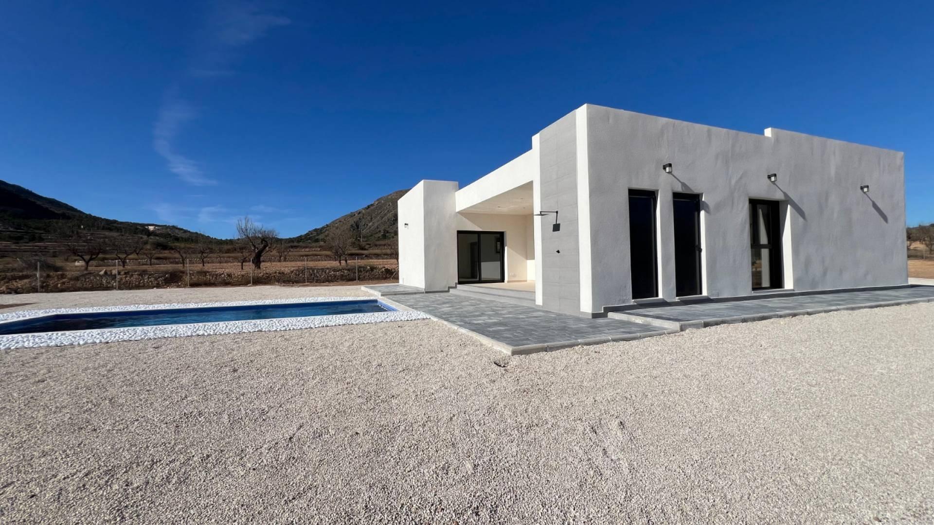 New Build - 3 Bedroom 2 Bathroom Villa in Hondón de las Nieves - La Canalosa  - Alicante
