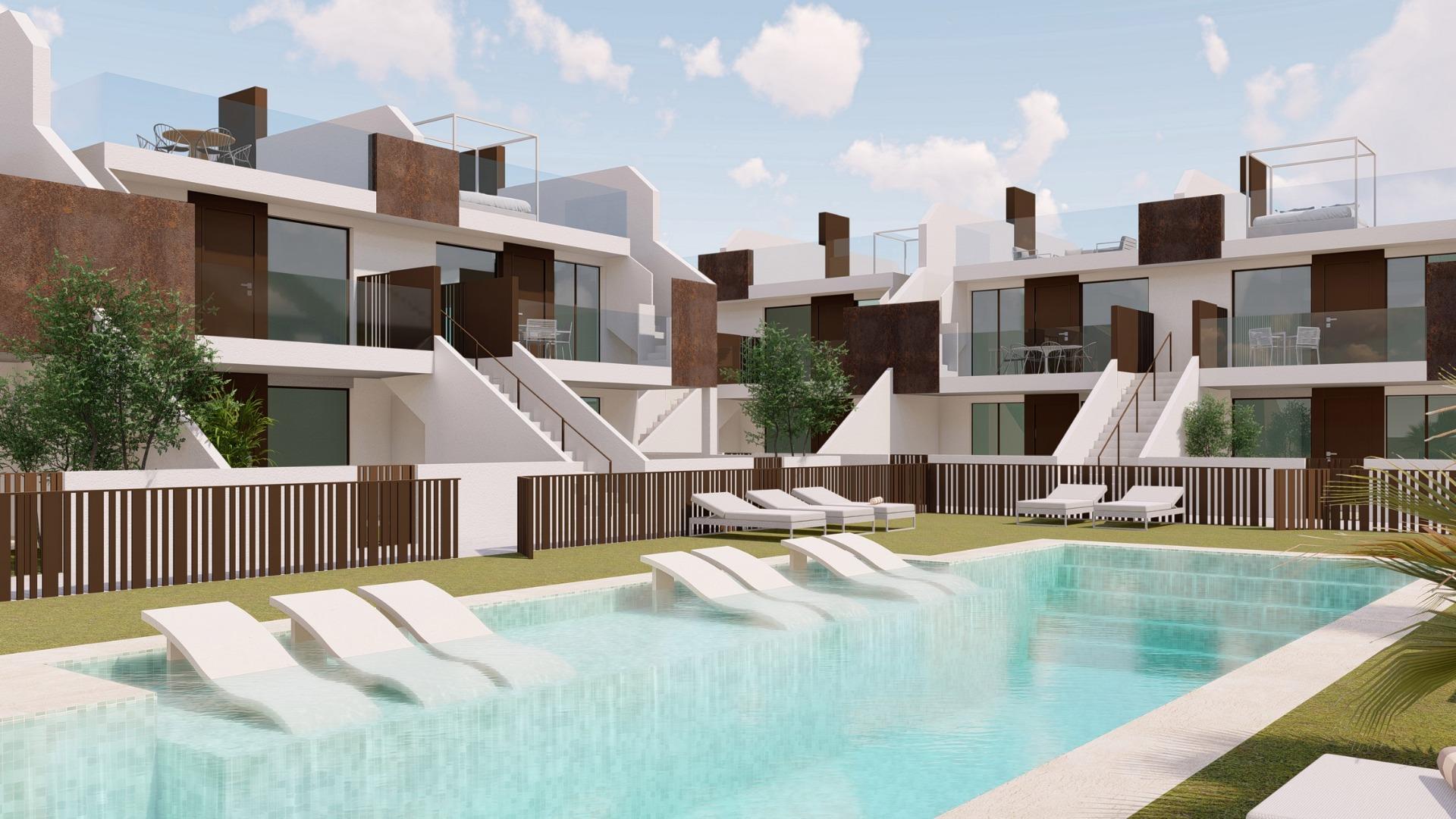 New Build - 2 Bedroom 2 Bathroom Bungalow in Pilar de La Horadada - pueblo  - Alicante