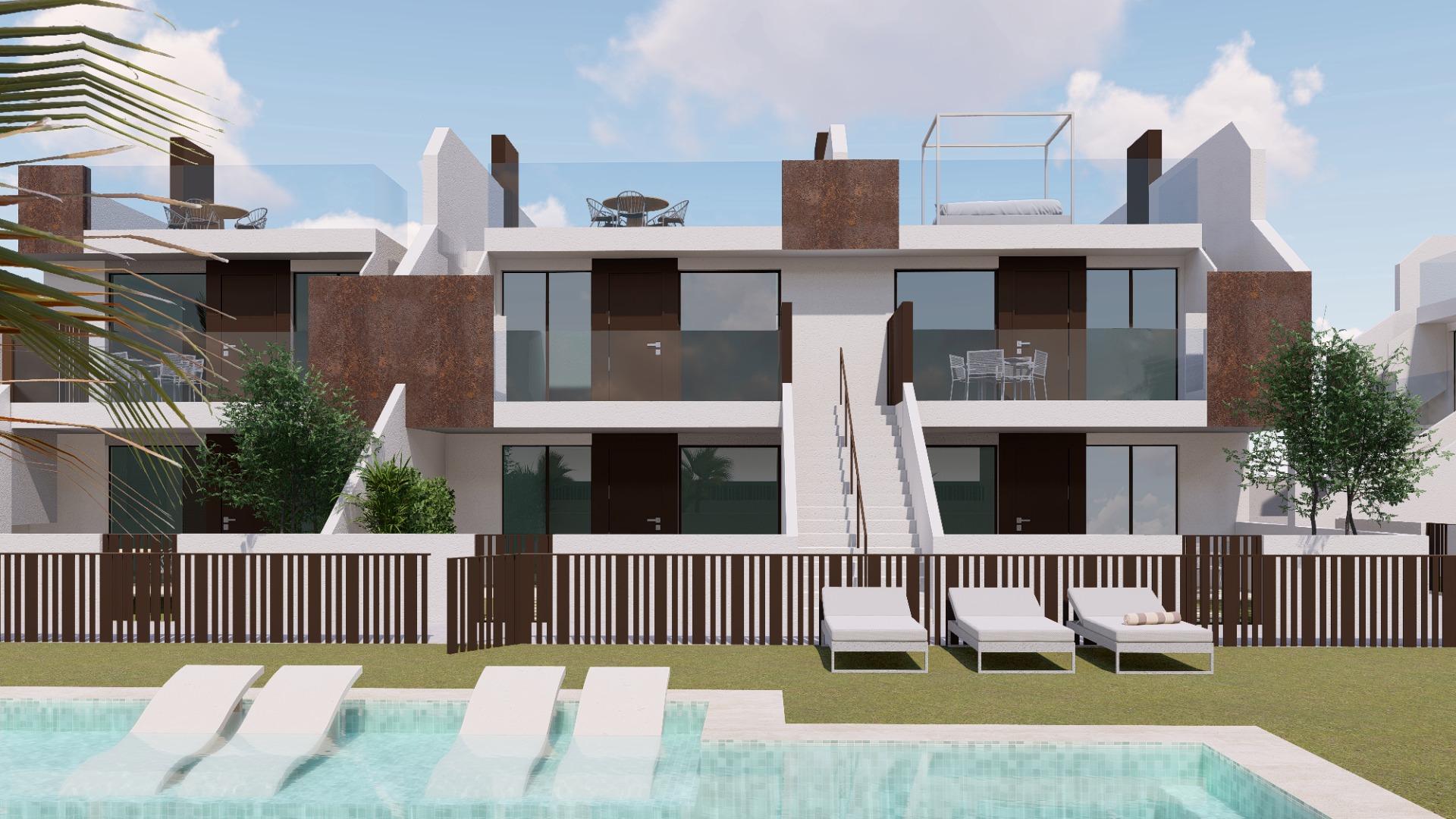 New Build - 2 Bedroom 2 Bathroom Bungalow in Pilar de La Horadada - pueblo  - Alicante