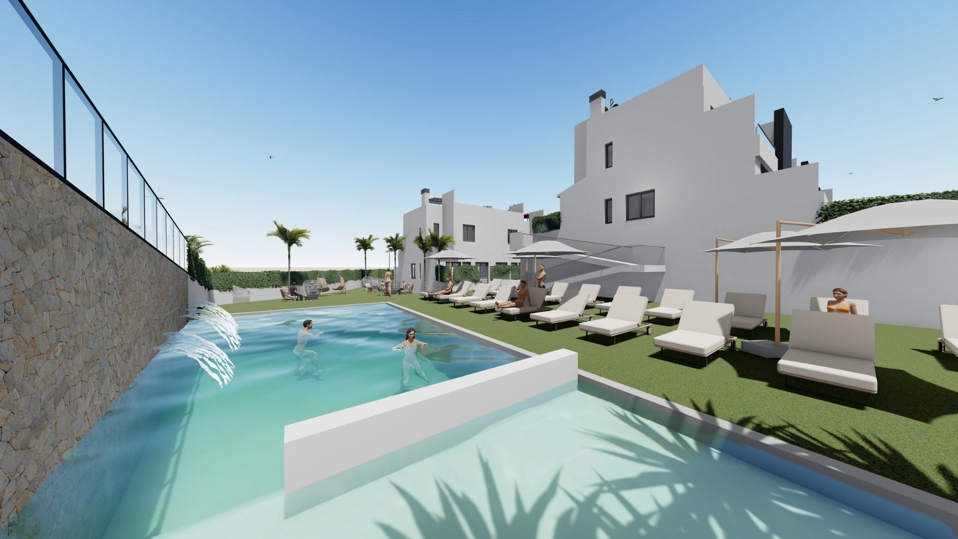 New Build - 2 Bedroom 2 Bathroom Town House in Cox - San Fernando  - Alicante