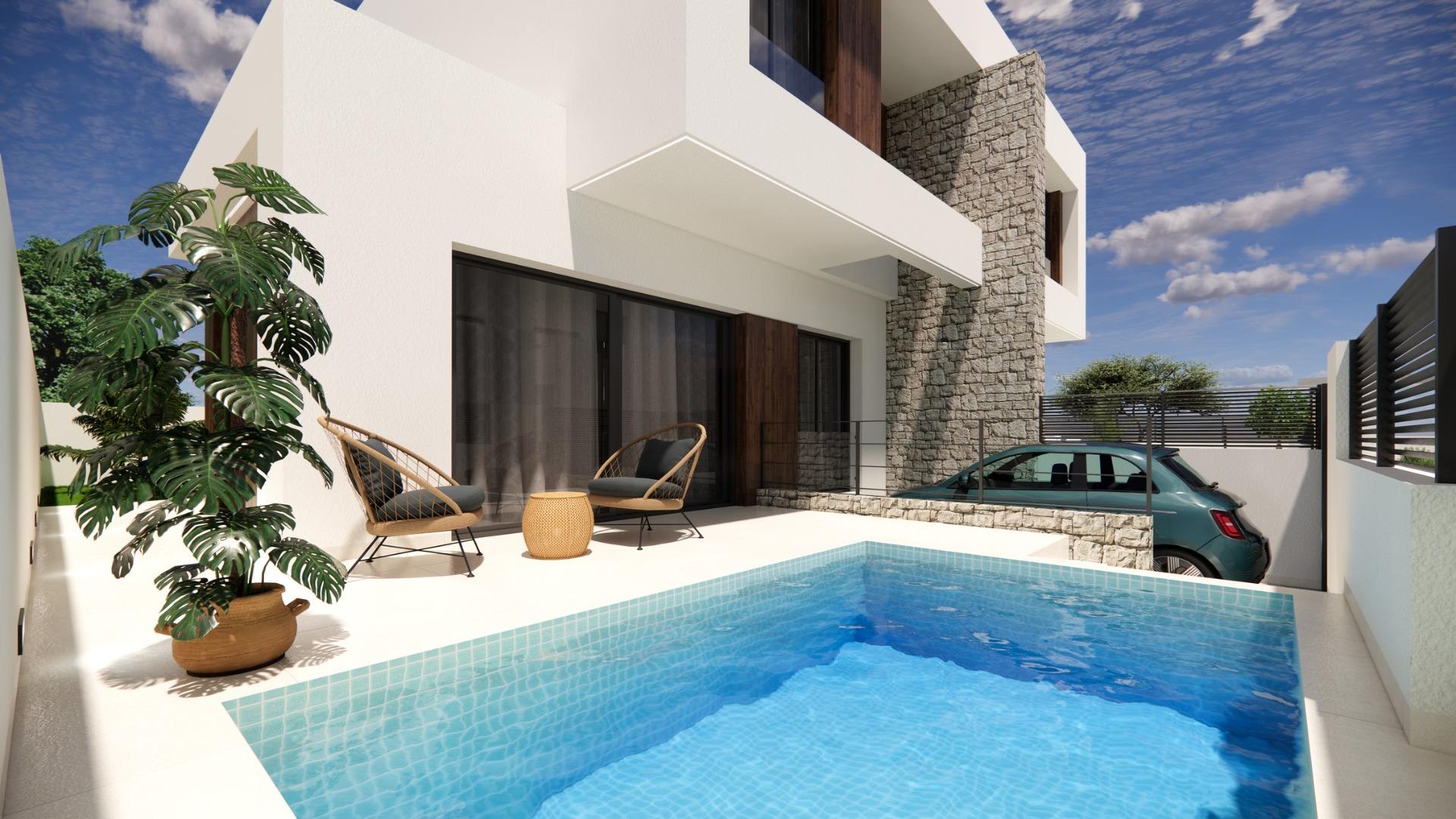 New Build - 3 Bedroom 3 Bathroom Villa in Dolores - urbanizacion  - Alicante
