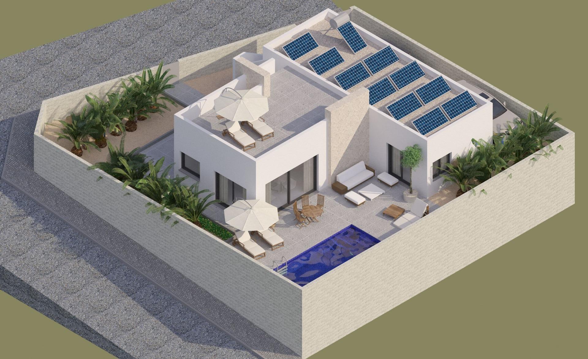 For sale - 3 Bedroom 2 Bathroom Villa in Benijofar - Pueblo  - Alicante