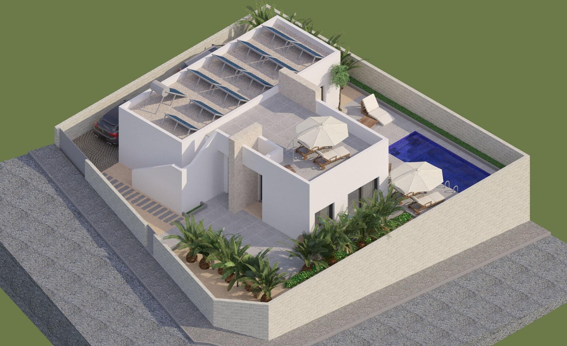 For sale - 3 Bedroom 2 Bathroom Villa in Benijofar - Pueblo  - Alicante
