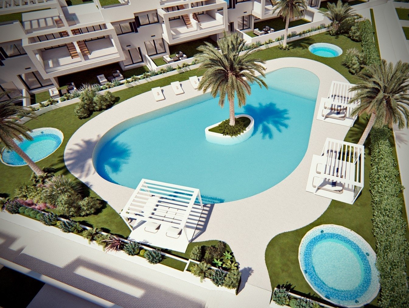 New Build - 2 Bedroom 2 Bathroom Bungalow in Torrevieja - Los Balcones  - Alicante