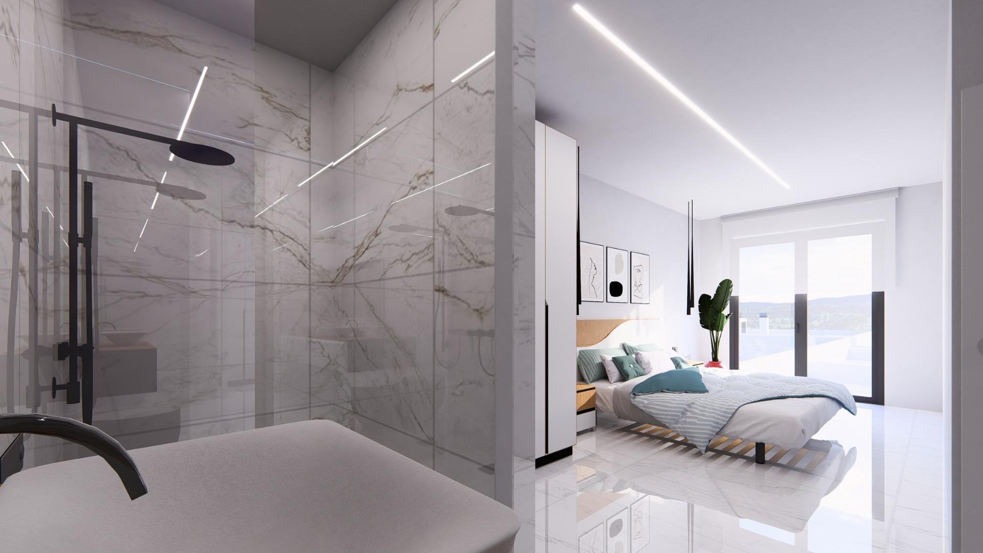 For sale - 2 Bedroom 2 Bathroom Penthouse in Algorfa - La Finca Golf Resort - Alicante