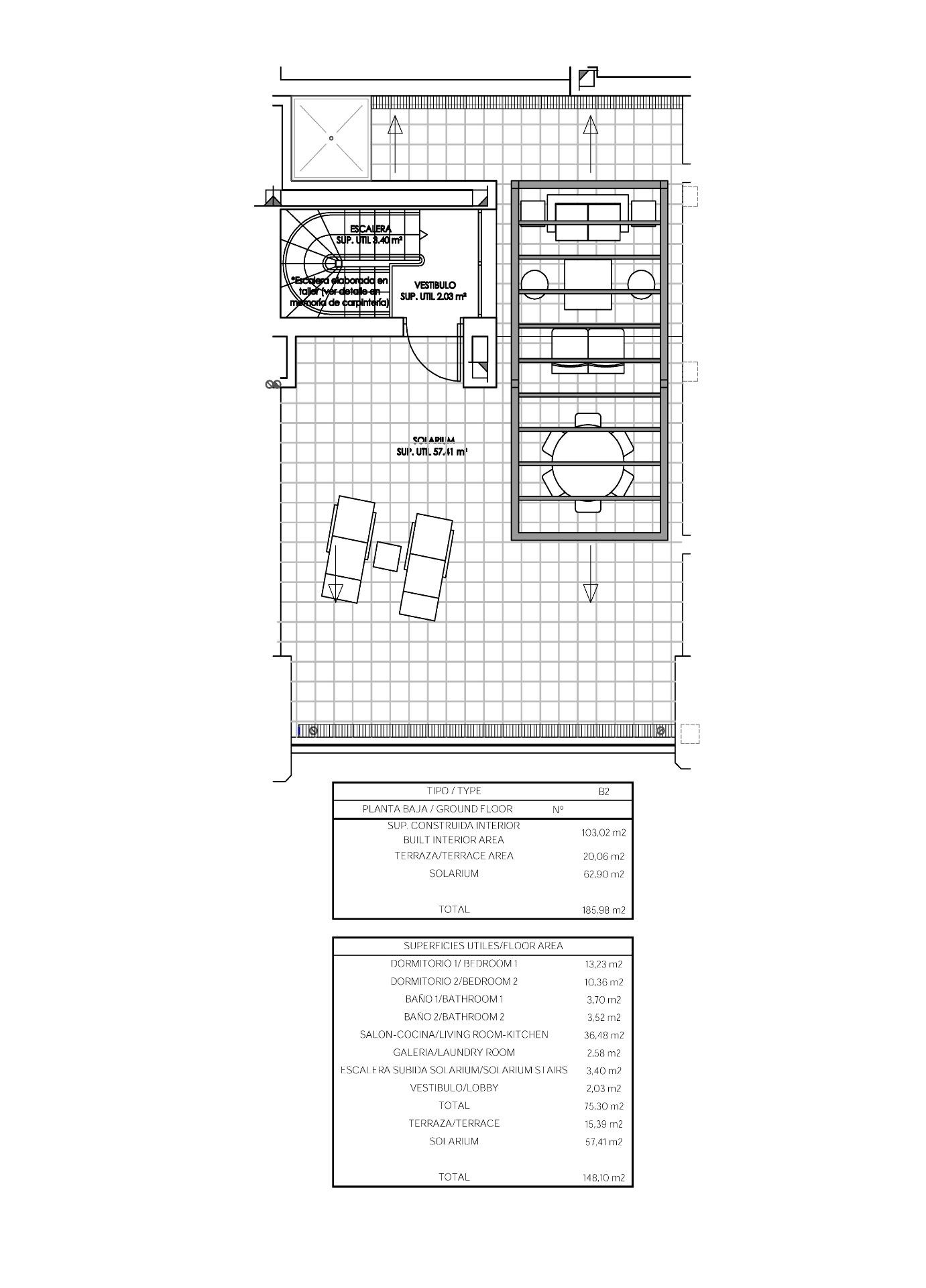 New Build - 2 Bedroom 2 Bathroom Penthouse in Orihuela Costa - Villamartín  - Alicante