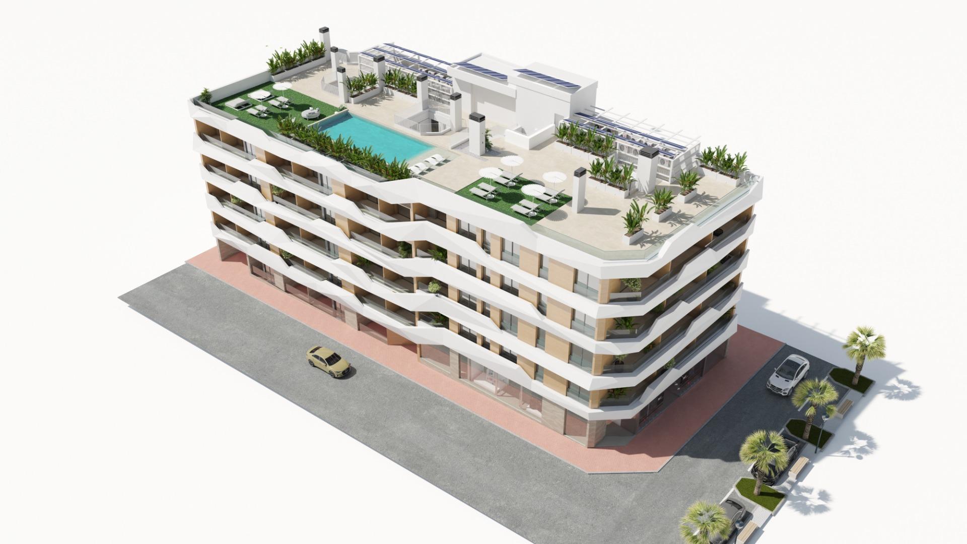 New Build - 3 Bedroom 2 Bathroom Apartment in Guardamar del Segura - Pueblo  - Alicante