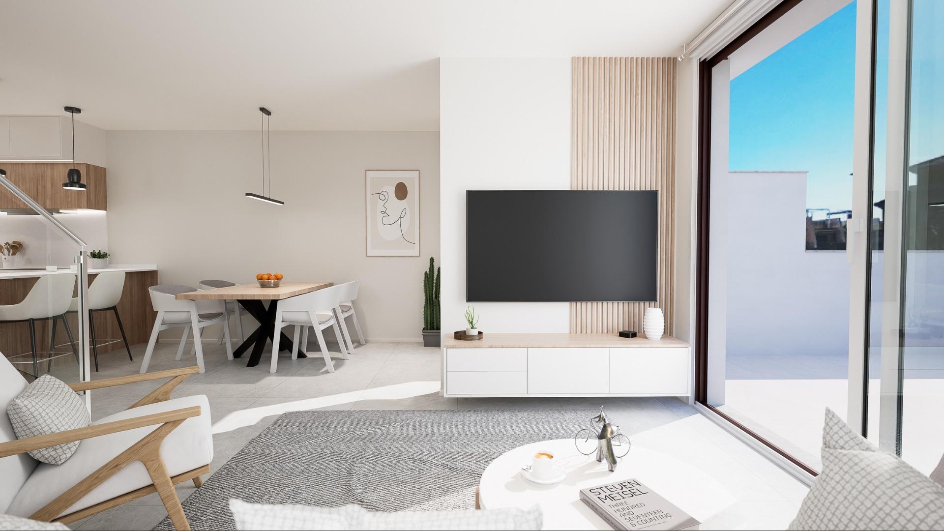 New Build - 3 Bedroom 2 Bathroom Town House in Torre de La Horadada - Torre De La Horadada  - Alicante