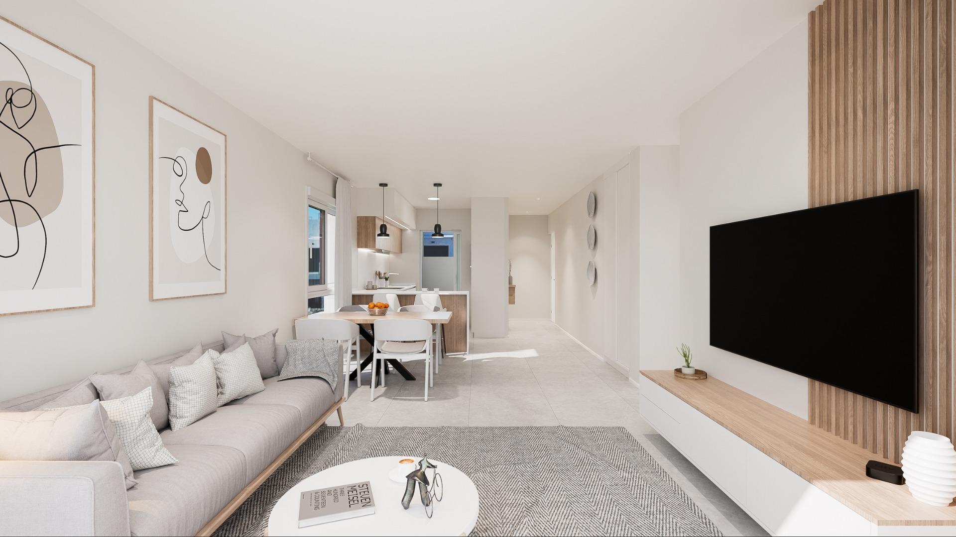 New Build - 3 Bedroom 2 Bathroom Town House in Torre de La Horadada - Torre De La Horadada  - Alicante