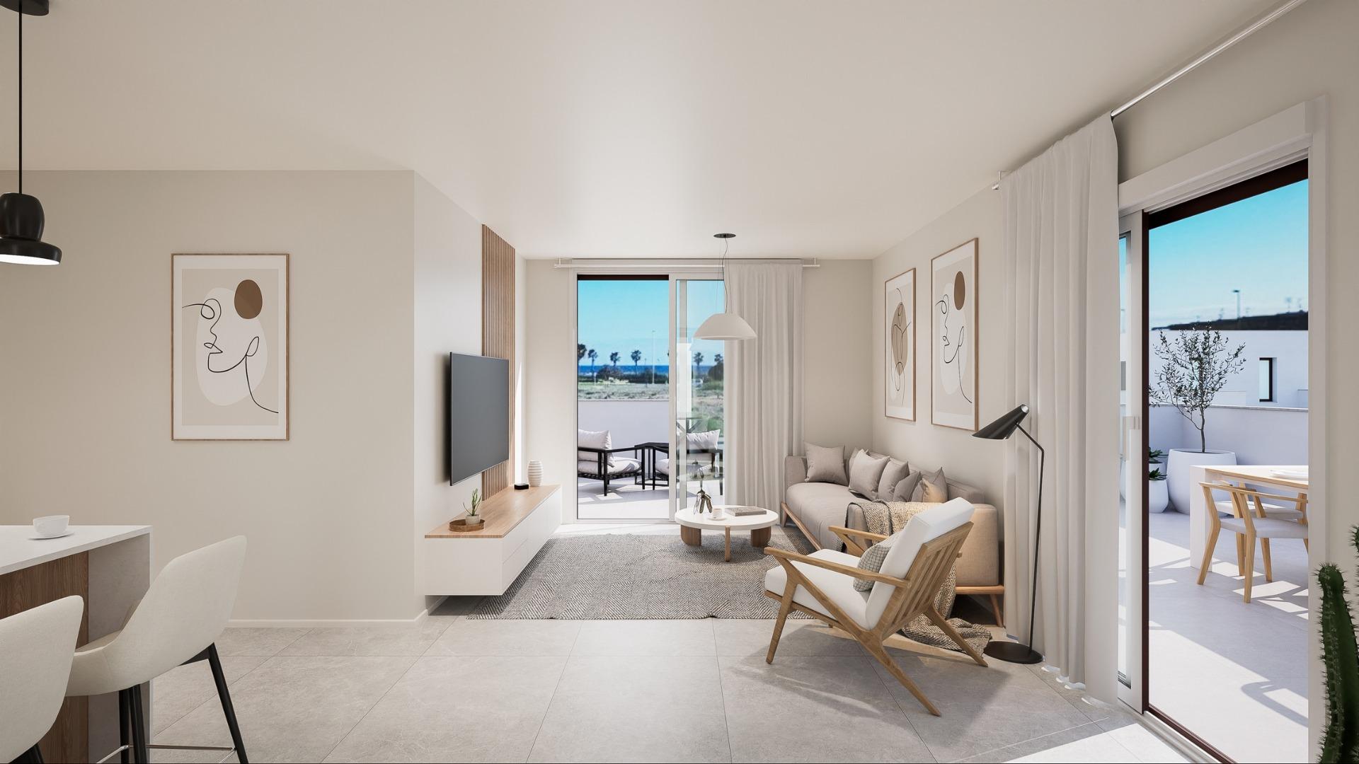 New Build - 3 Bedroom 2 Bathroom Town House in Torre de La Horadada - Torre De La Horadada  - Alicante