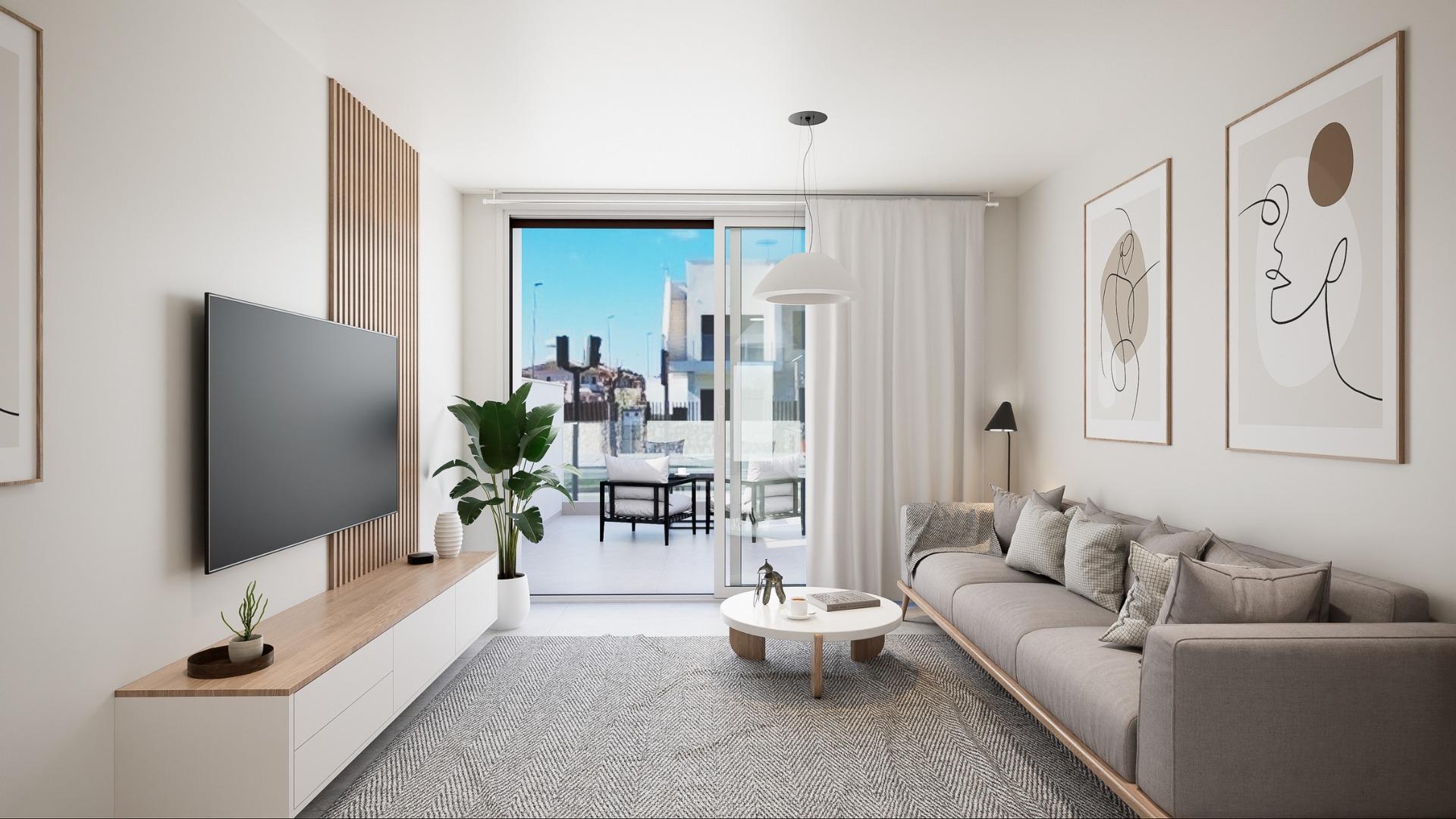 New Build - 3 Bedroom 2 Bathroom Town House in Torre de La Horadada - Torre De La Horadada  - Alicante