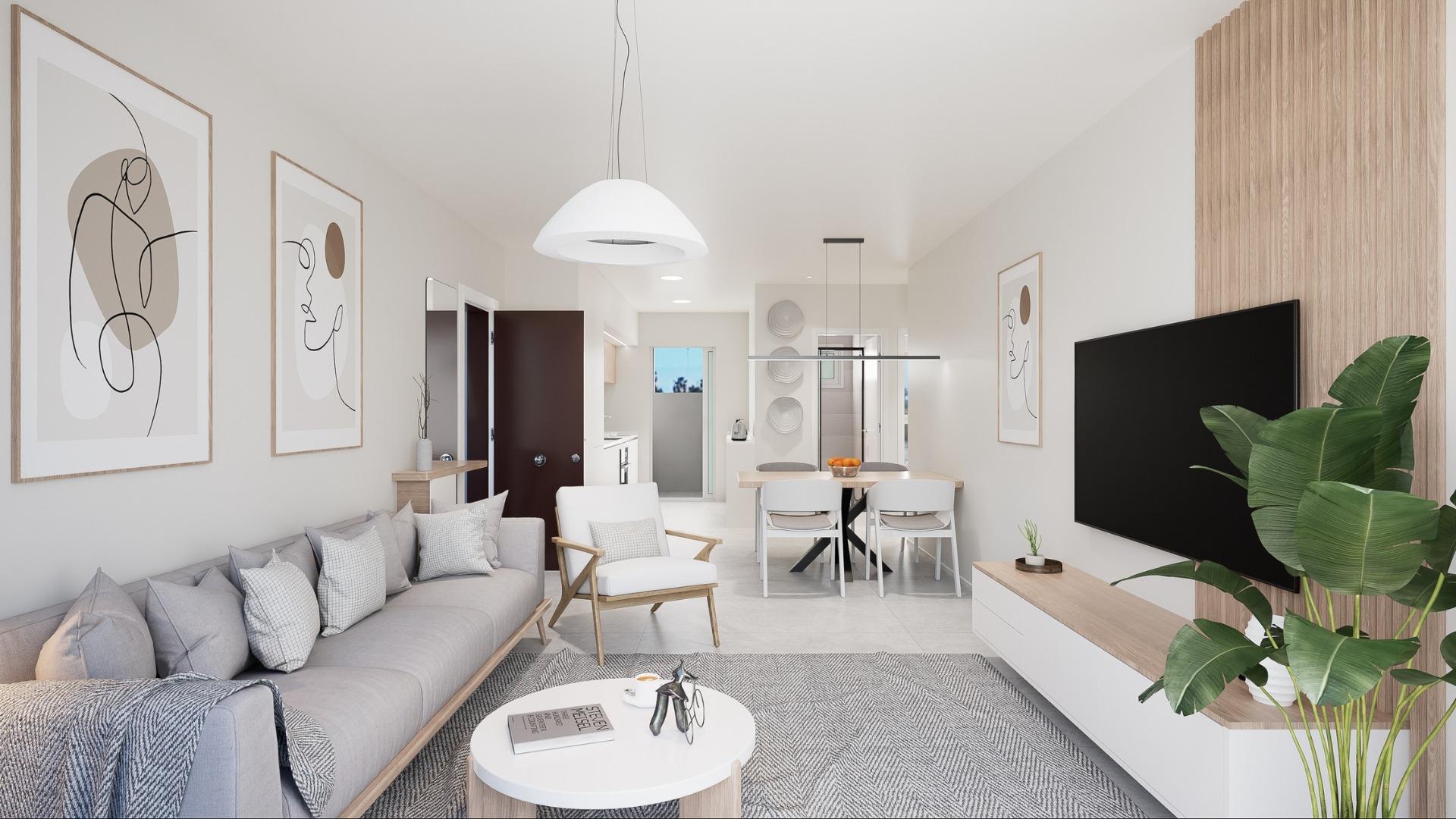 New Build - 3 Bedroom 2 Bathroom Town House in Torre de La Horadada - Torre De La Horadada  - Alicante