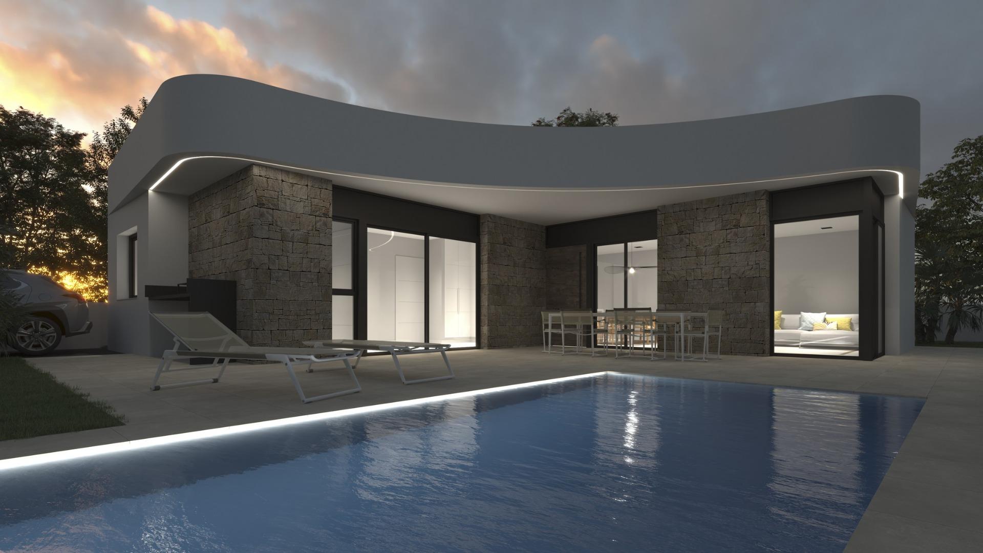 New Build - 3 Bedroom 3 Bathroom Villa in Los Montesinos - La Herrada  - Alicante