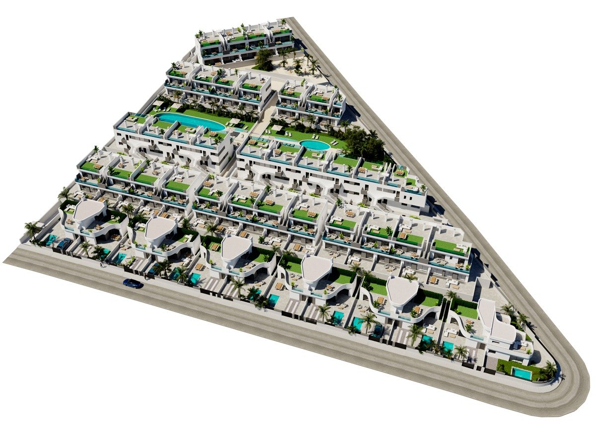 New Build - 2 Bedroom 2 Bathroom Bungalow in Torrevieja - Lago Jardín II  - Alicante