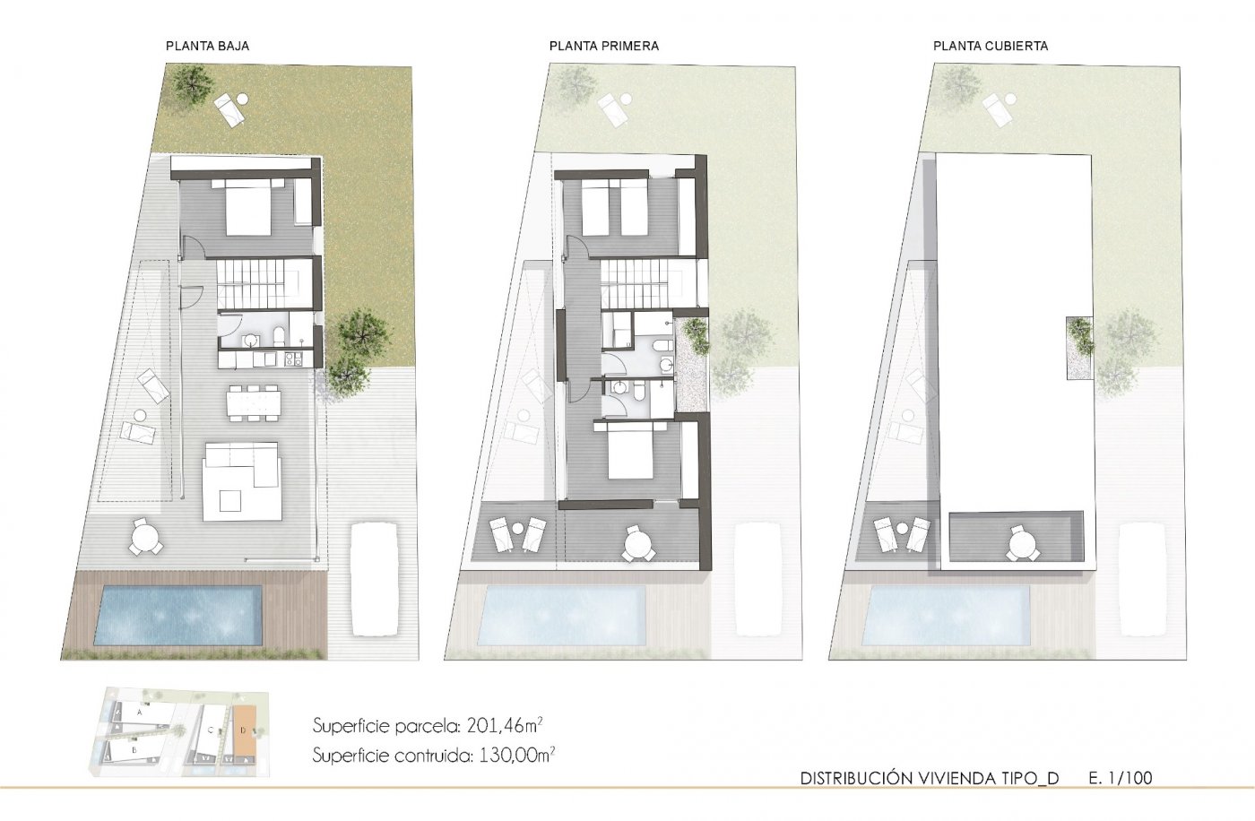 New Build - 3 Bedroom 3 Bathroom Villa in Pilar de La Horadada - Torre De La Horadada  - Alicante